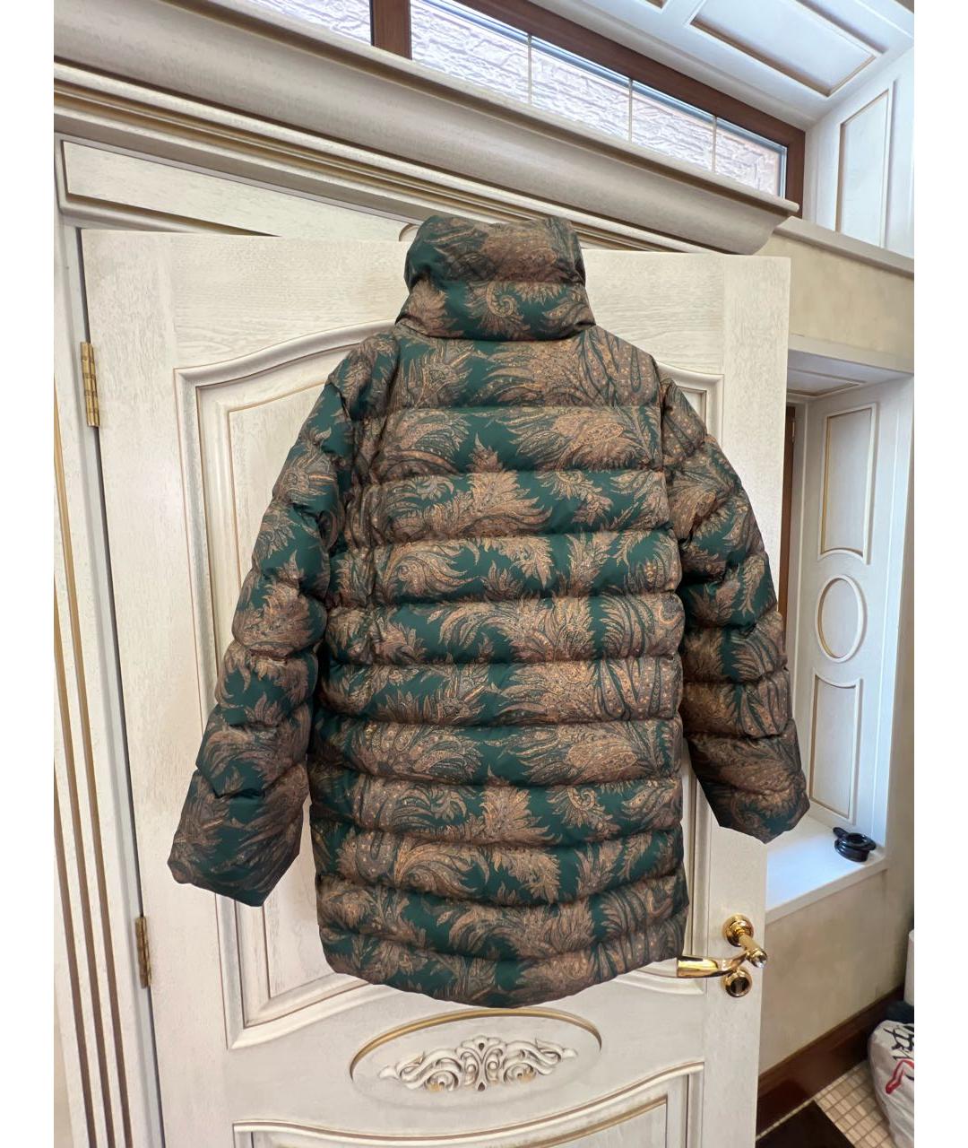 ETRO Зеленая полиэстеровая куртка, фото 2