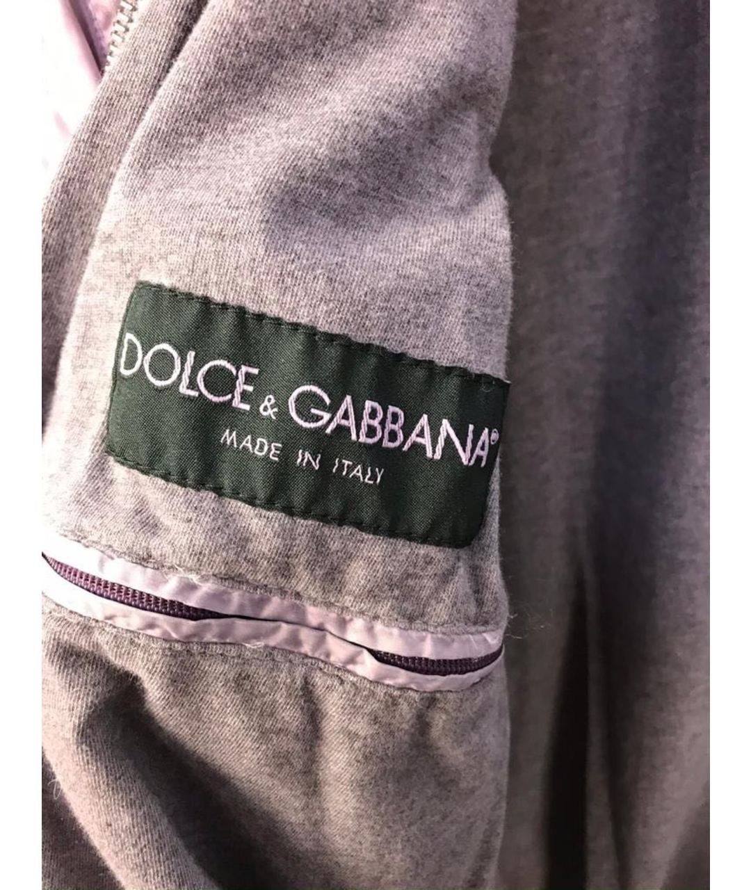 DOLCE&GABBANA Фиолетовая куртка, фото 3