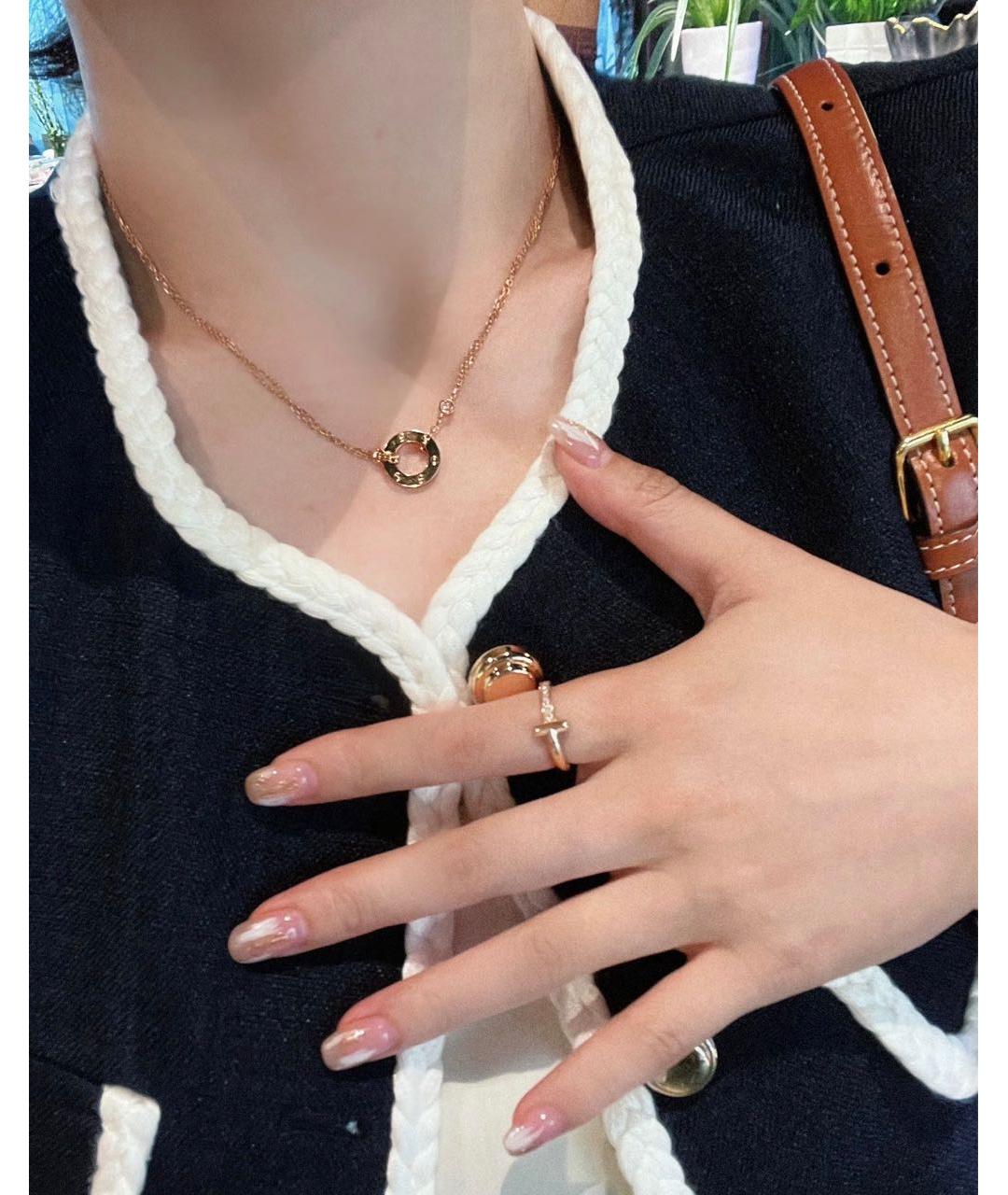 CARTIER Золотое колье из розового золота, фото 5