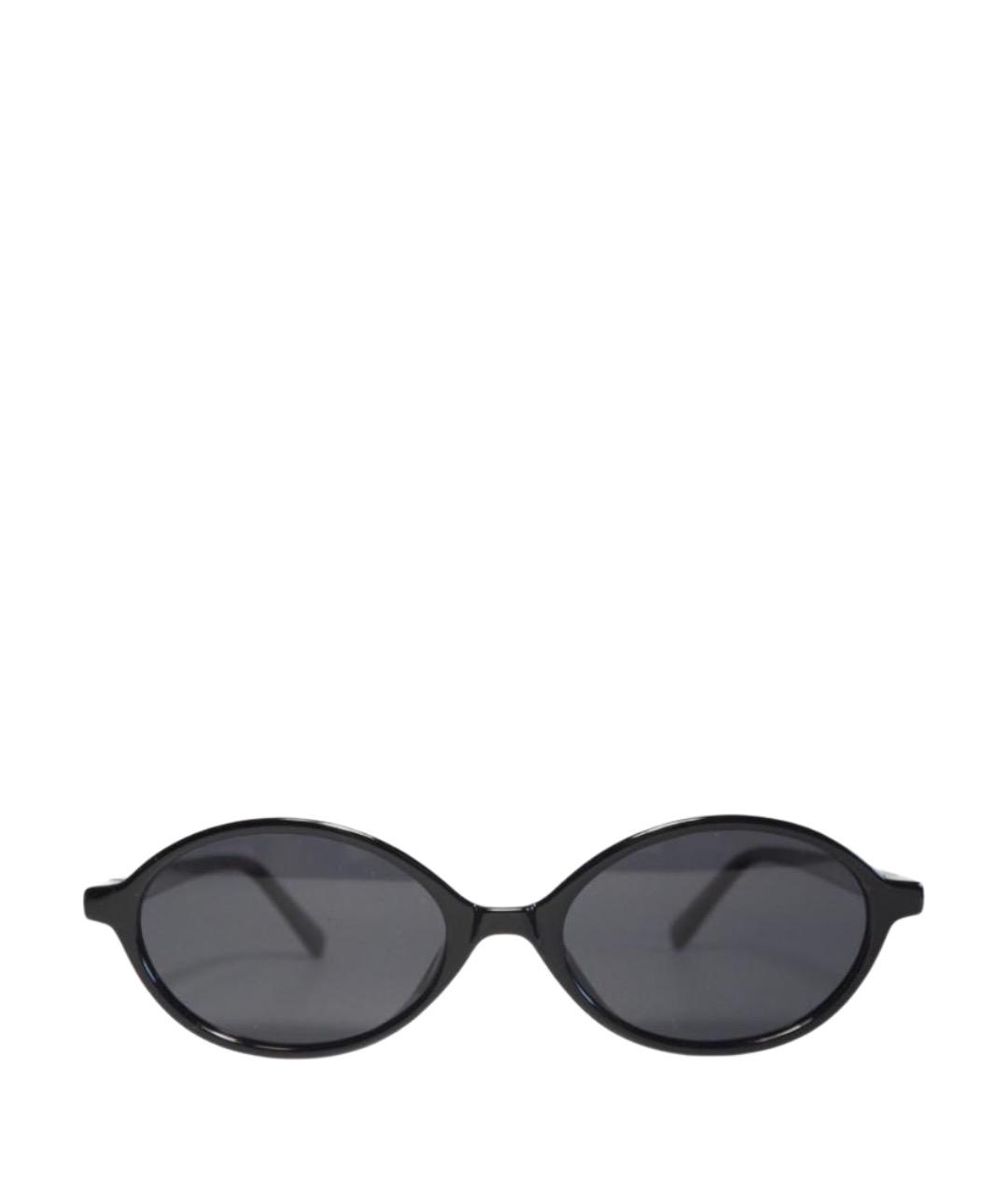 MIU MIU Черные пластиковые солнцезащитные очки, фото 1