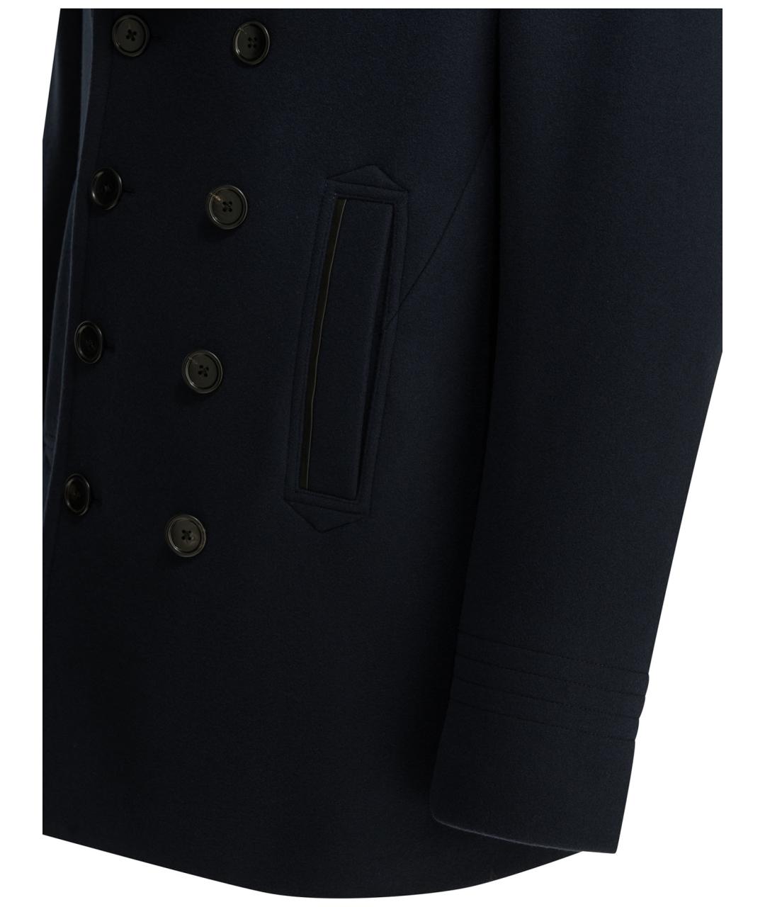 TOM FORD Синее шерстяное пальто, фото 4