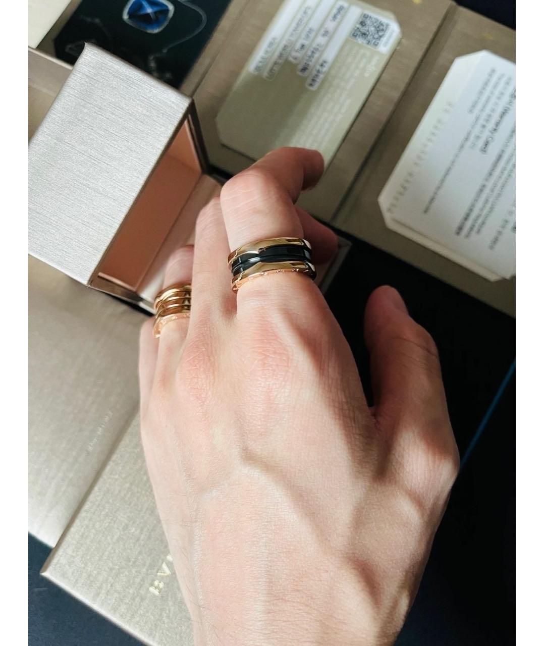 BVLGARI Золотое кольцо из розового золота, фото 3