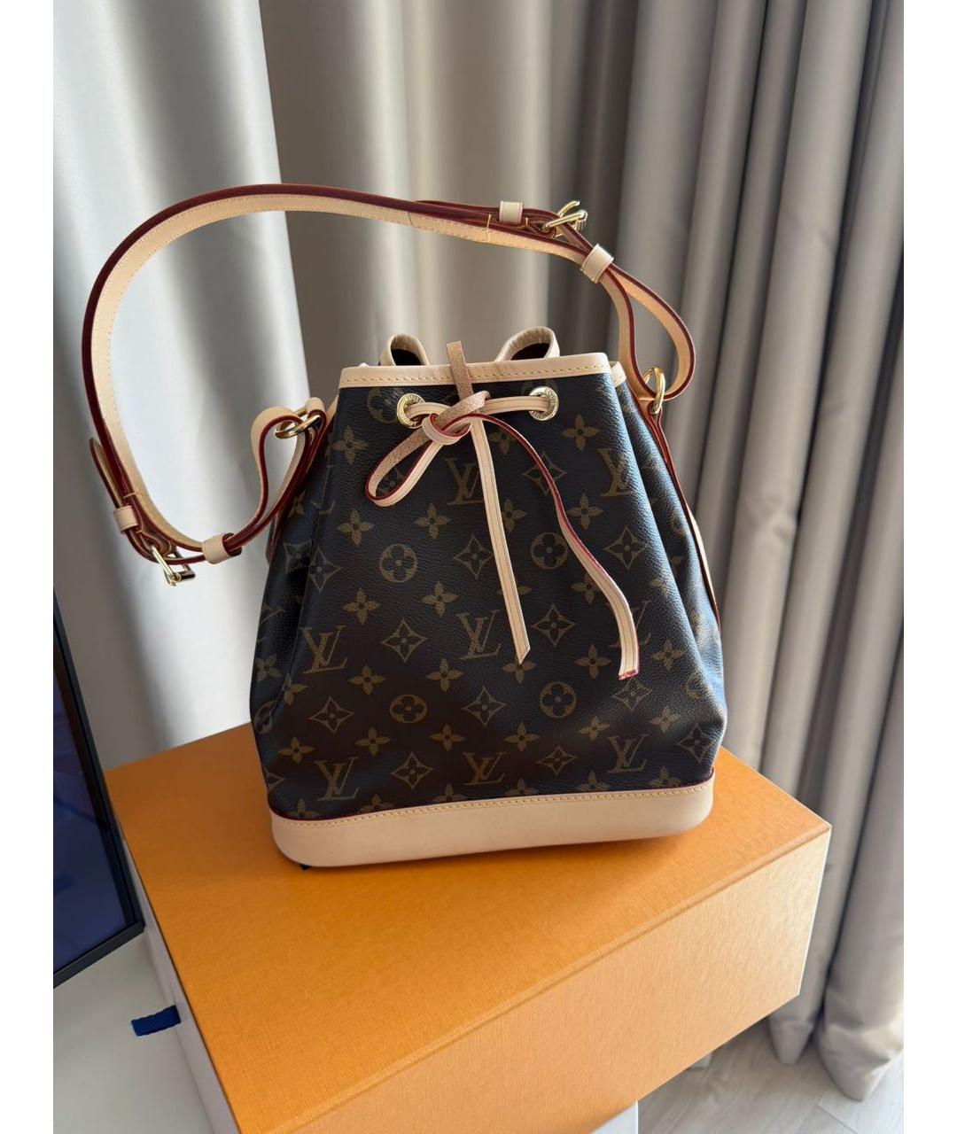 LOUIS VUITTON Коричневая сумка через плечо, фото 2