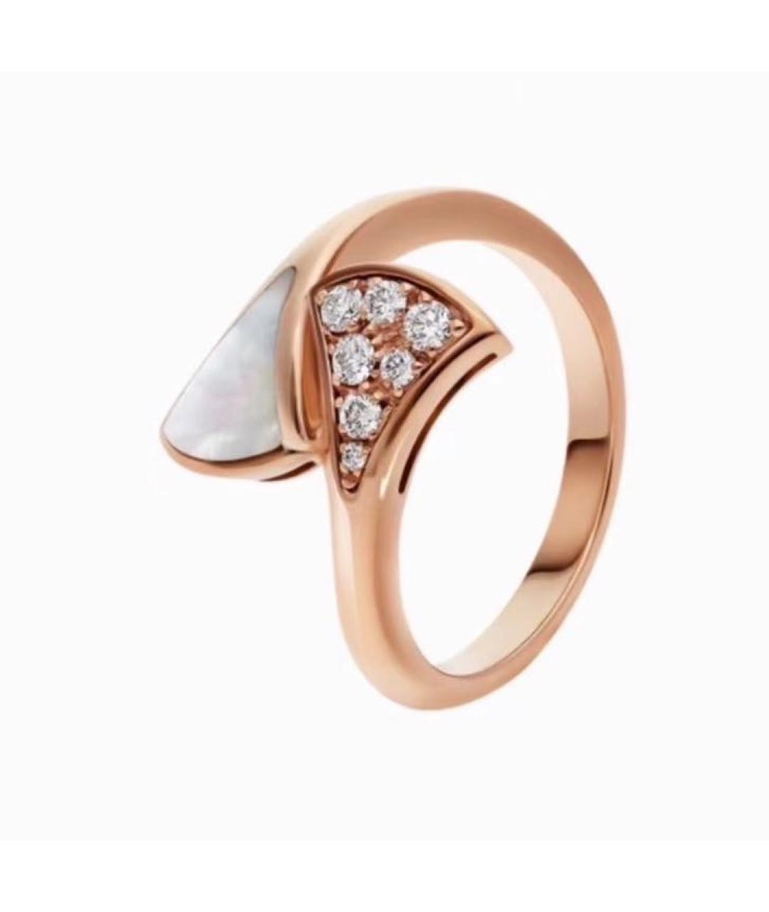 BVLGARI Розовое кольцо из розового золота, фото 7