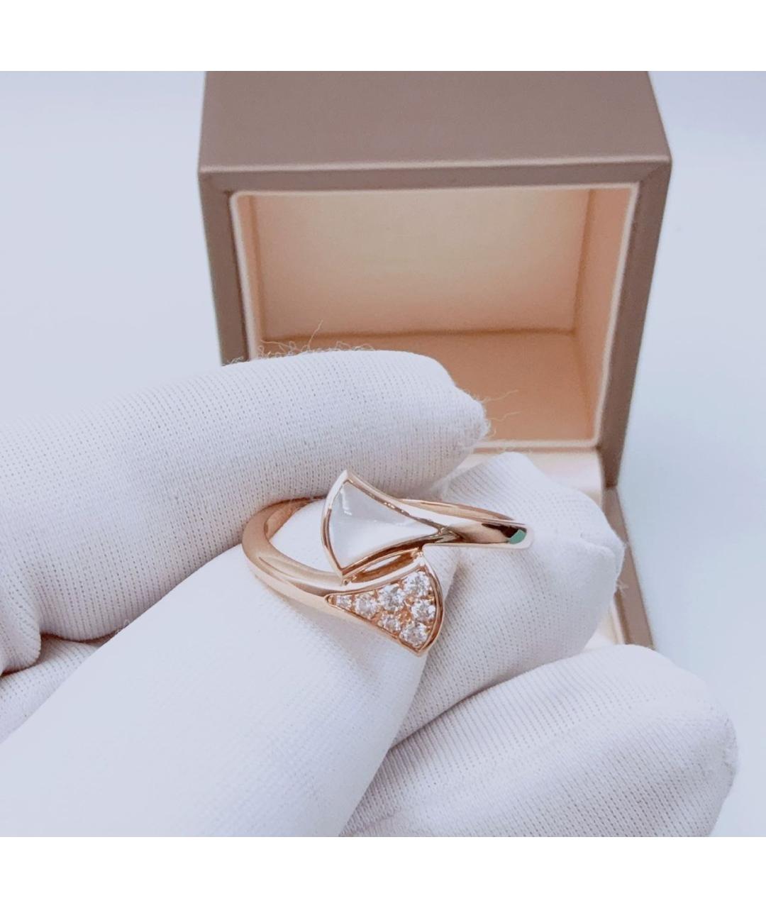 BVLGARI Розовое кольцо из розового золота, фото 2