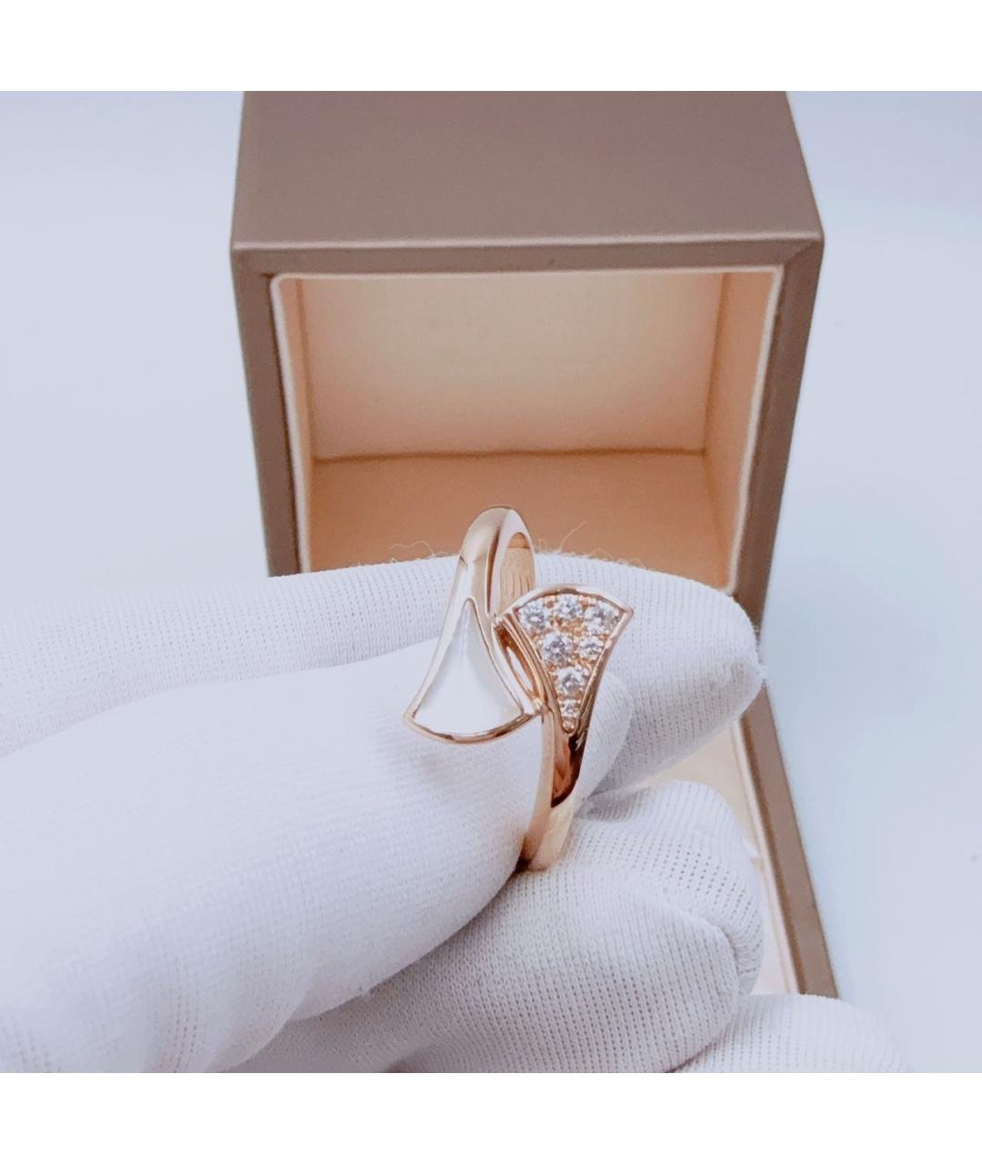 BVLGARI Розовое кольцо из розового золота, фото 3