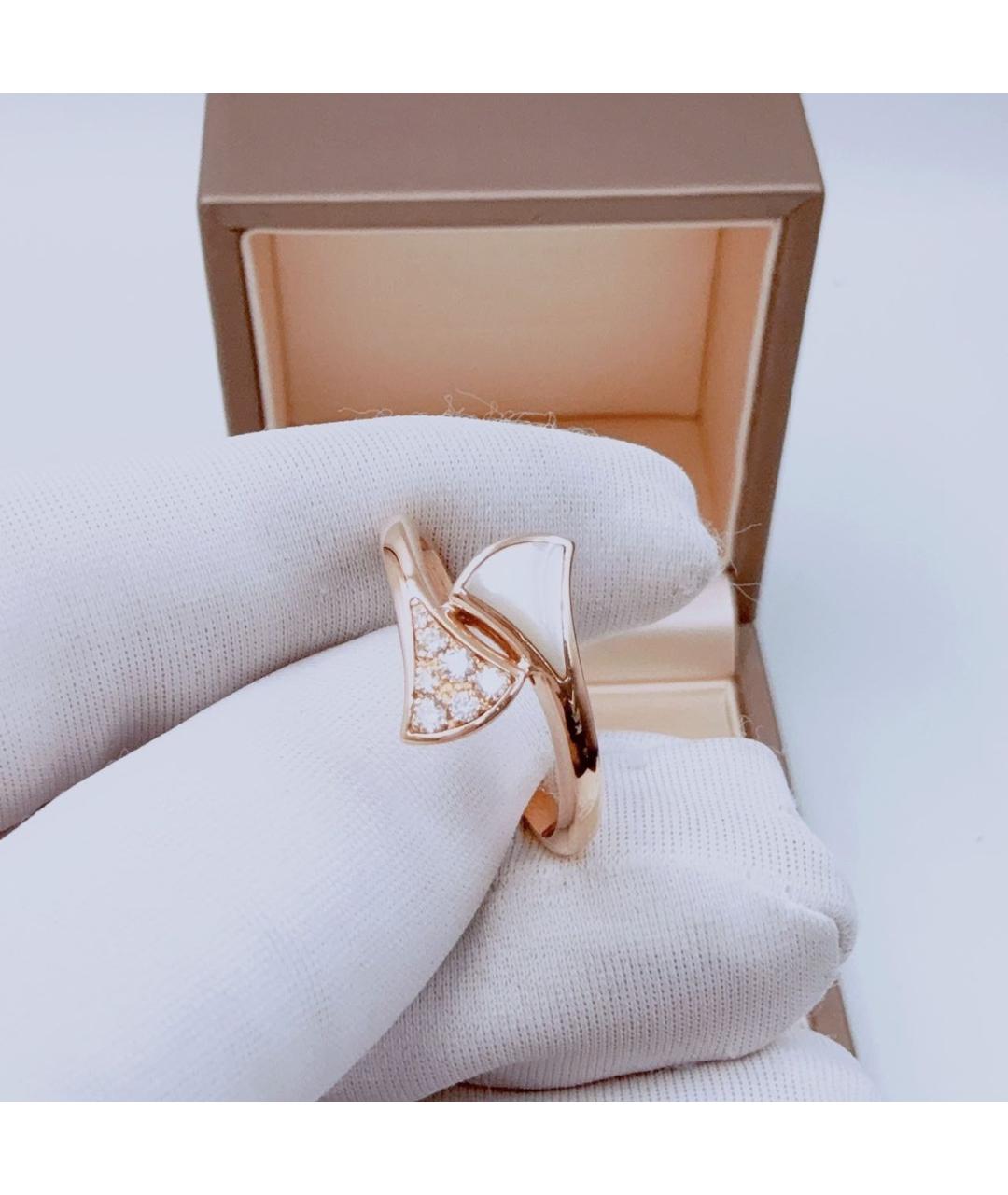BVLGARI Розовое кольцо из розового золота, фото 4