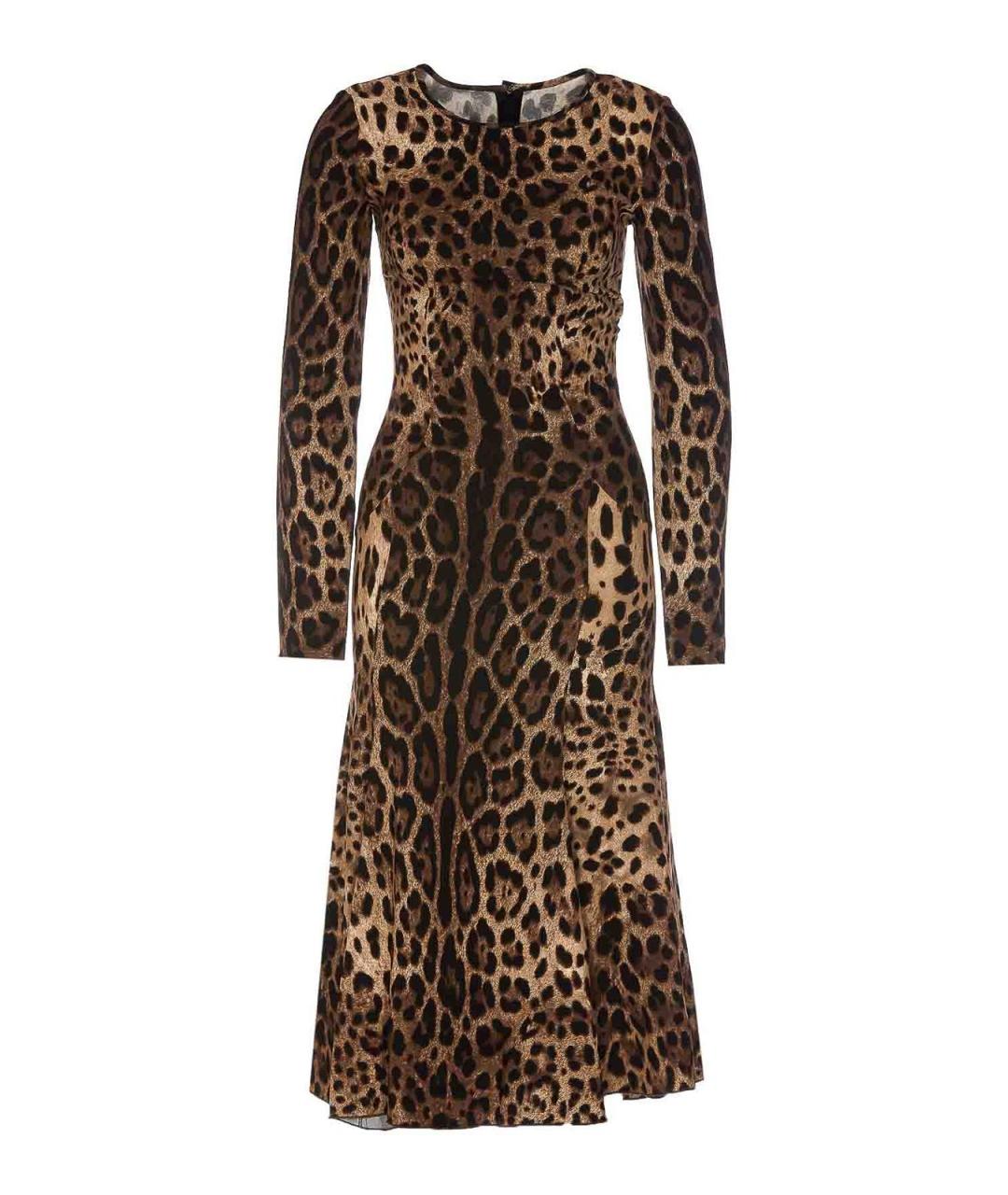 DOLCE&GABBANA Мульти вискозное платье, фото 1