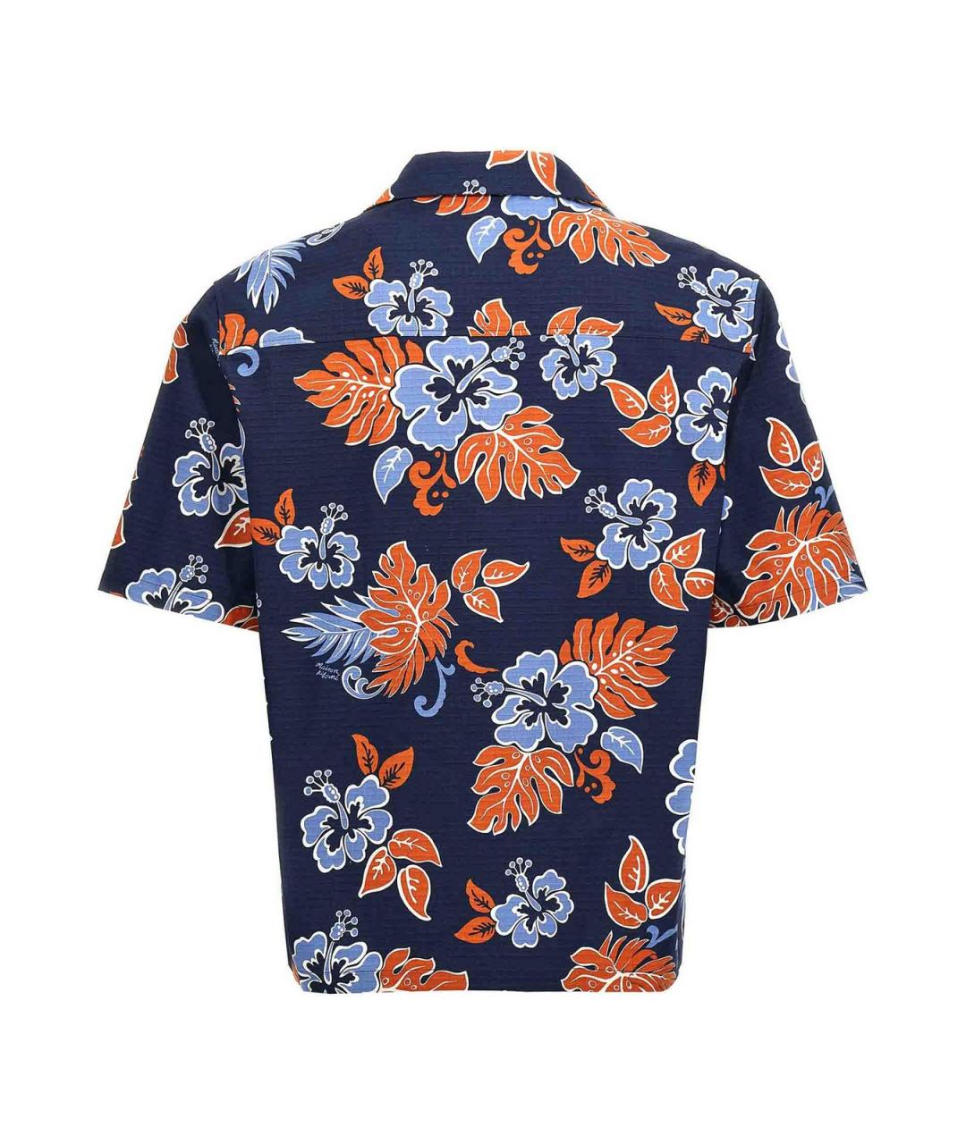 MAISON KITSUNE Мульти хлопковая кэжуал рубашка, фото 2