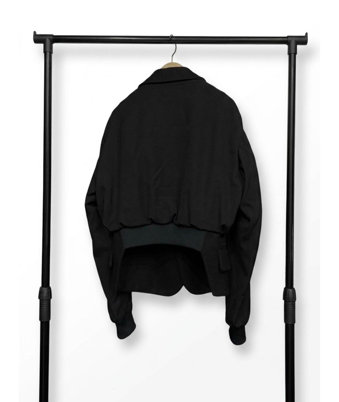 YOHJI YAMAMOTO Черная шерстяная куртка, фото 6