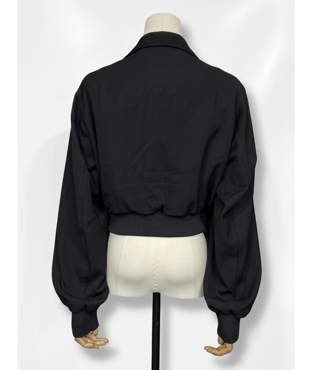 YOHJI YAMAMOTO Черная шерстяная куртка, фото 3