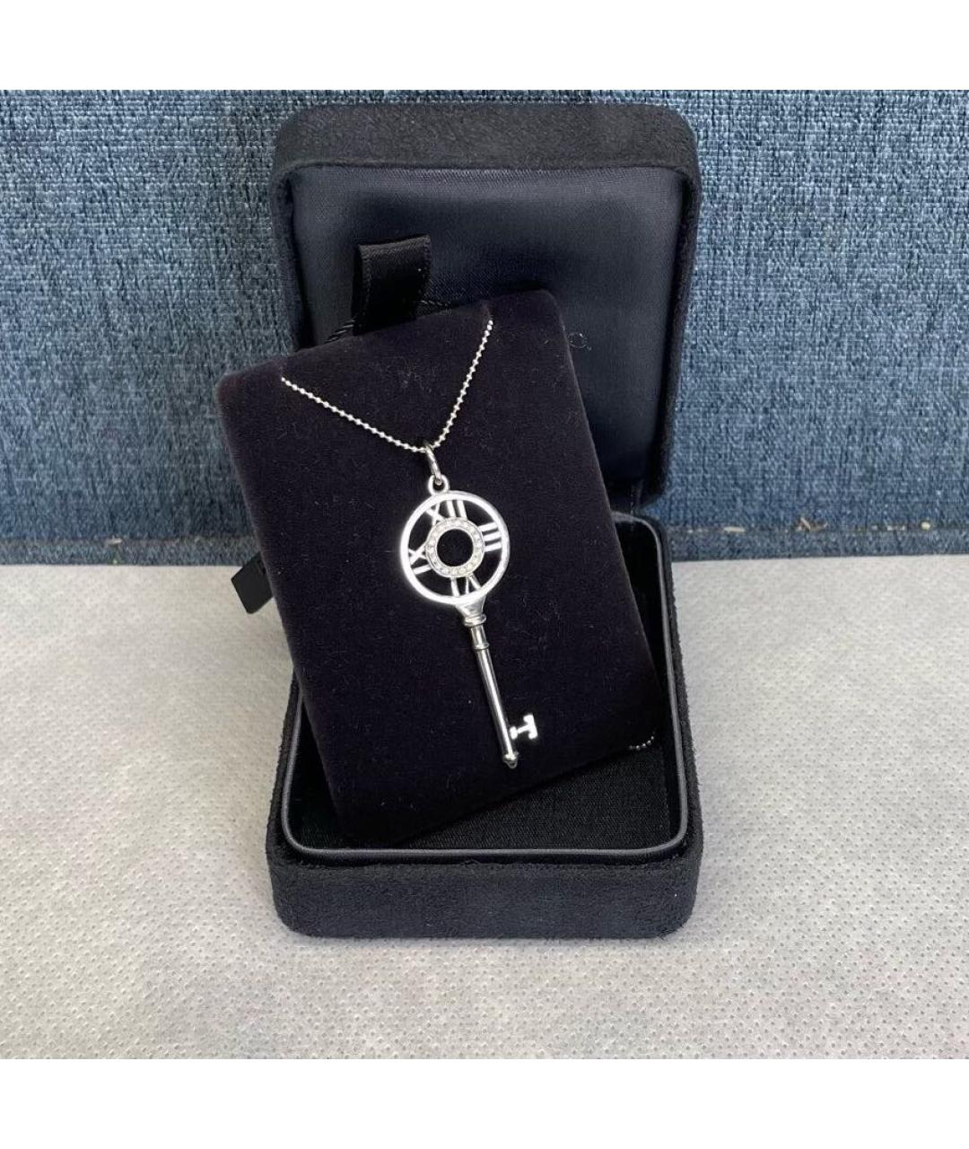 TIFFANY&CO Белое колье из белого золота, фото 3