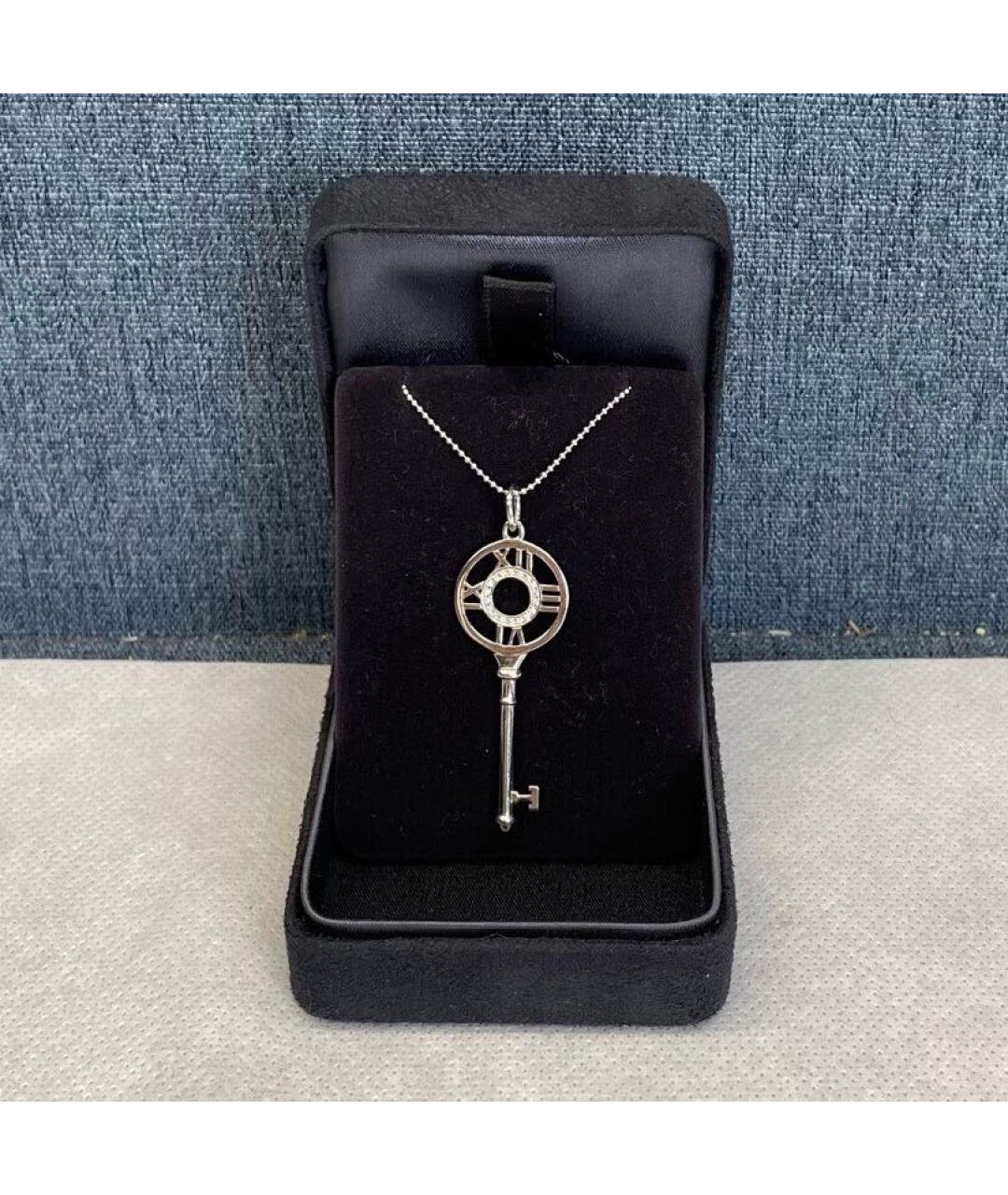 TIFFANY&CO Белое колье из белого золота, фото 7