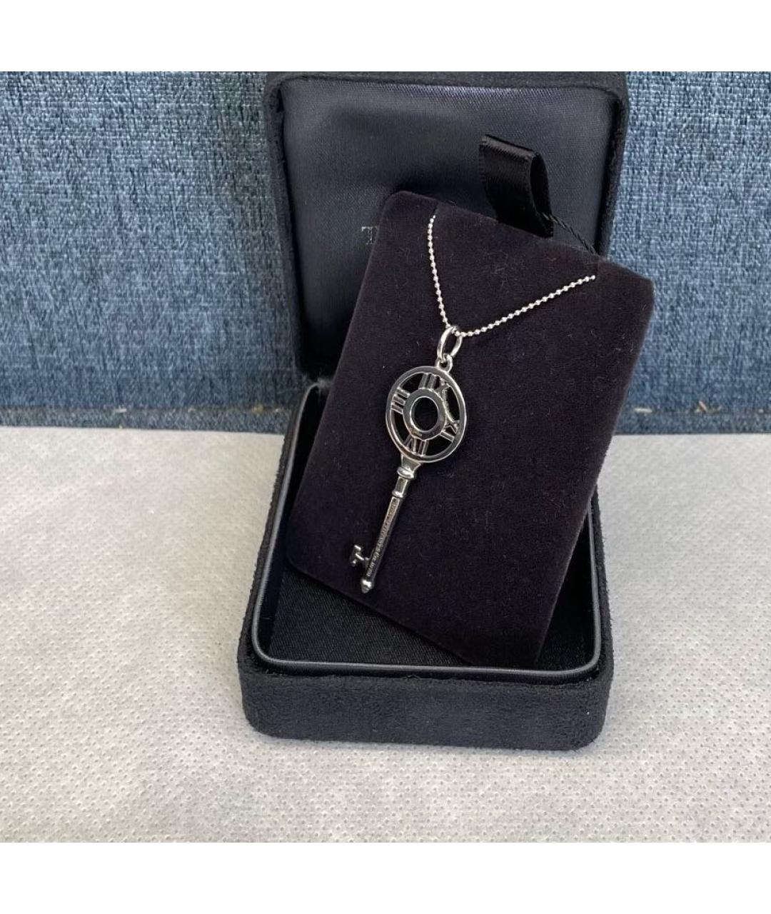 TIFFANY&CO Белое колье из белого золота, фото 5
