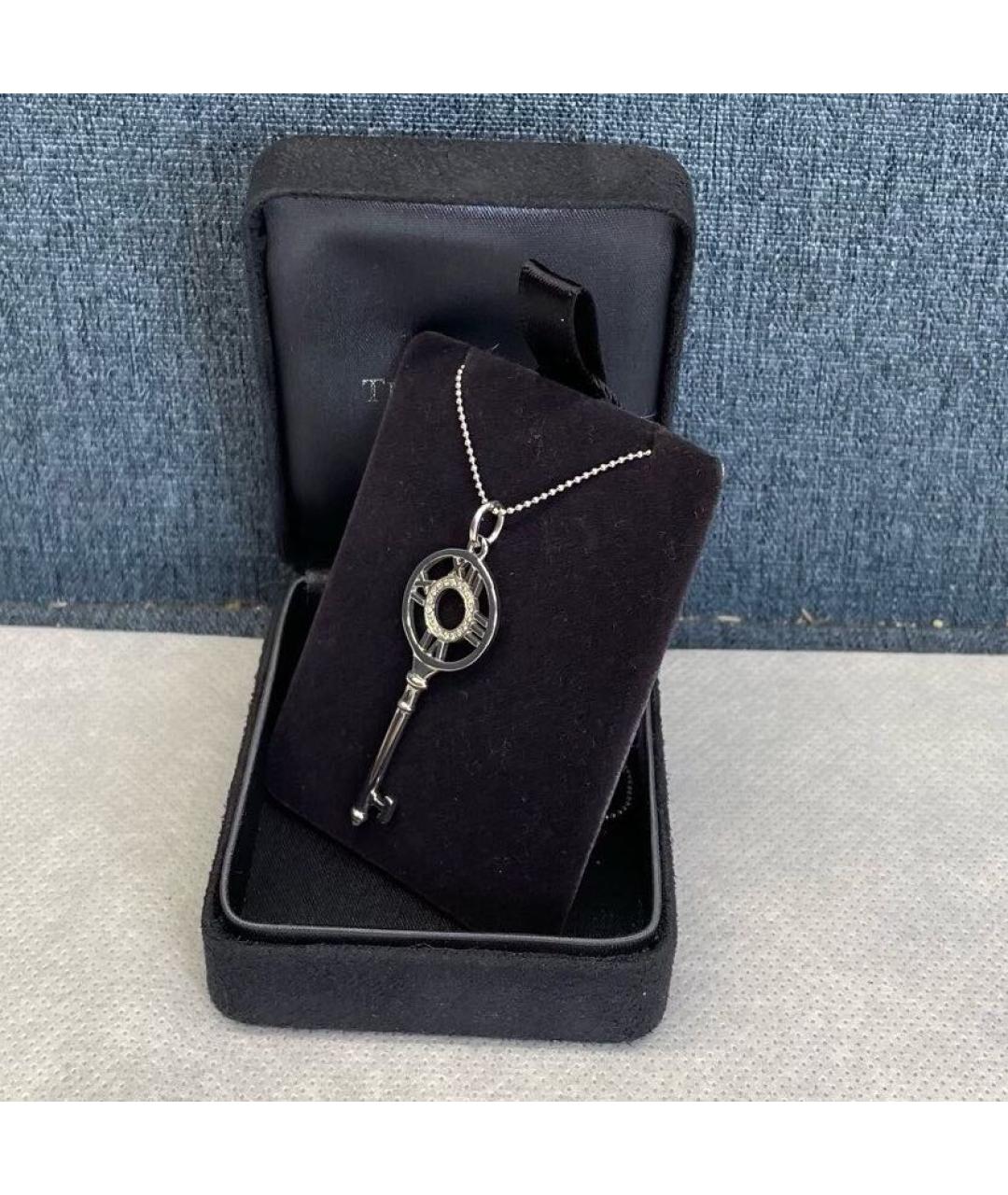 TIFFANY&CO Белое колье из белого золота, фото 2