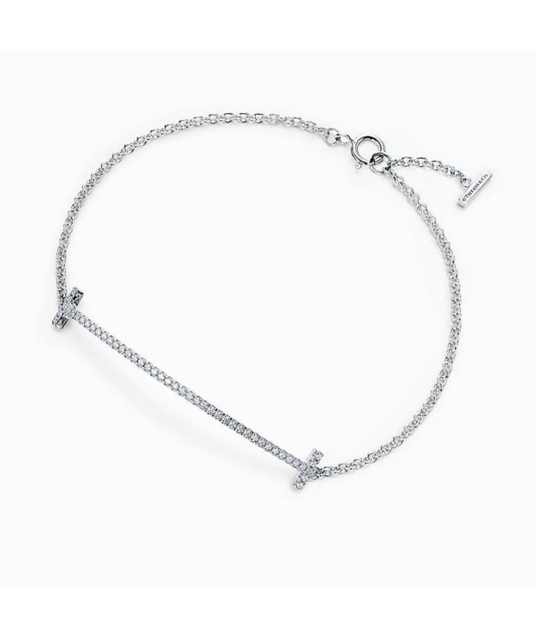 TIFFANY&CO Белый браслет из белого золота, фото 8