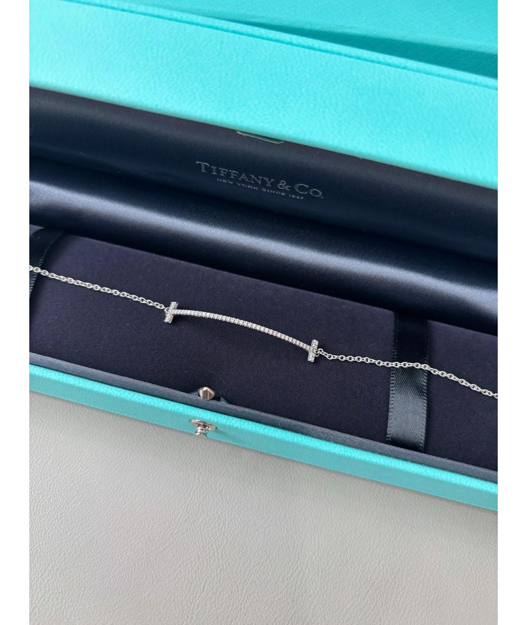 TIFFANY&CO Белый браслет из белого золота, фото 3
