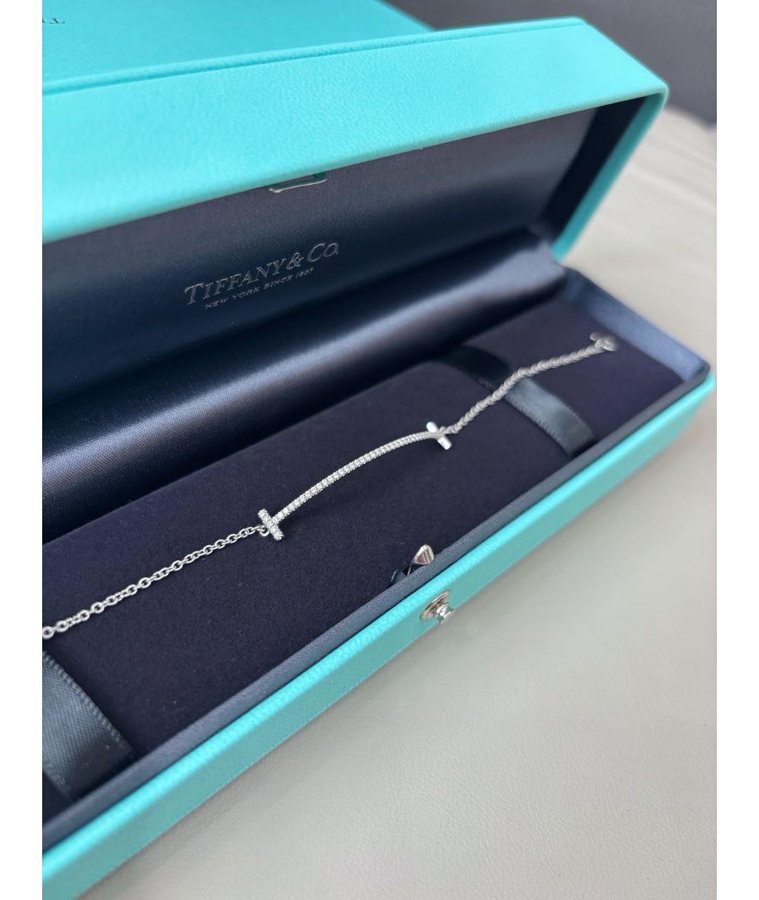 TIFFANY&CO Белый браслет из белого золота, фото 4