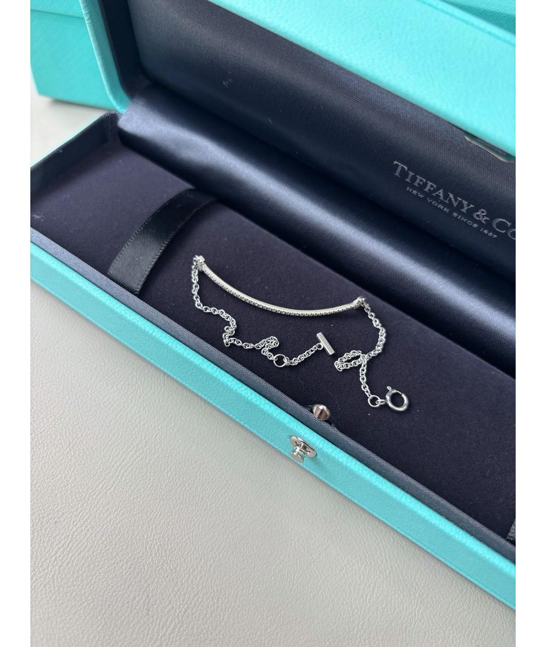 TIFFANY&CO Белый браслет из белого золота, фото 7