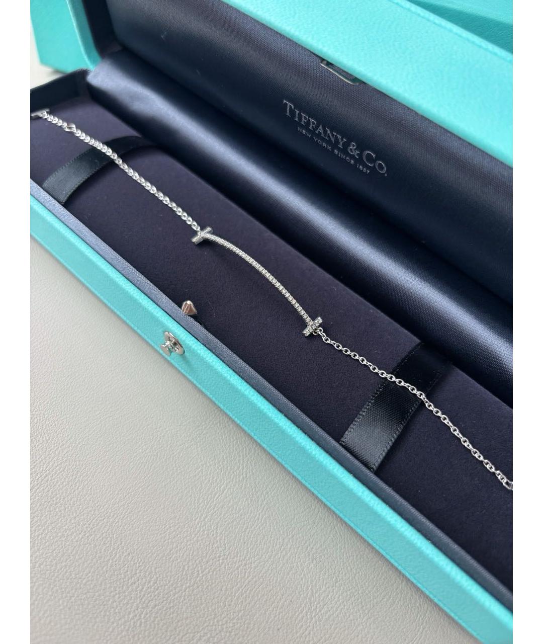 TIFFANY&CO Белый браслет из белого золота, фото 5