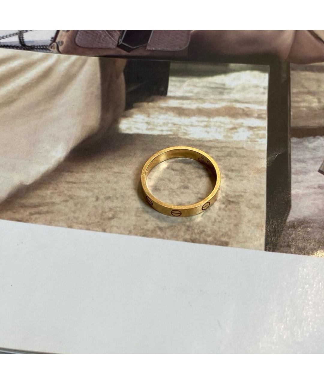 CARTIER Золотое кольцо, фото 2