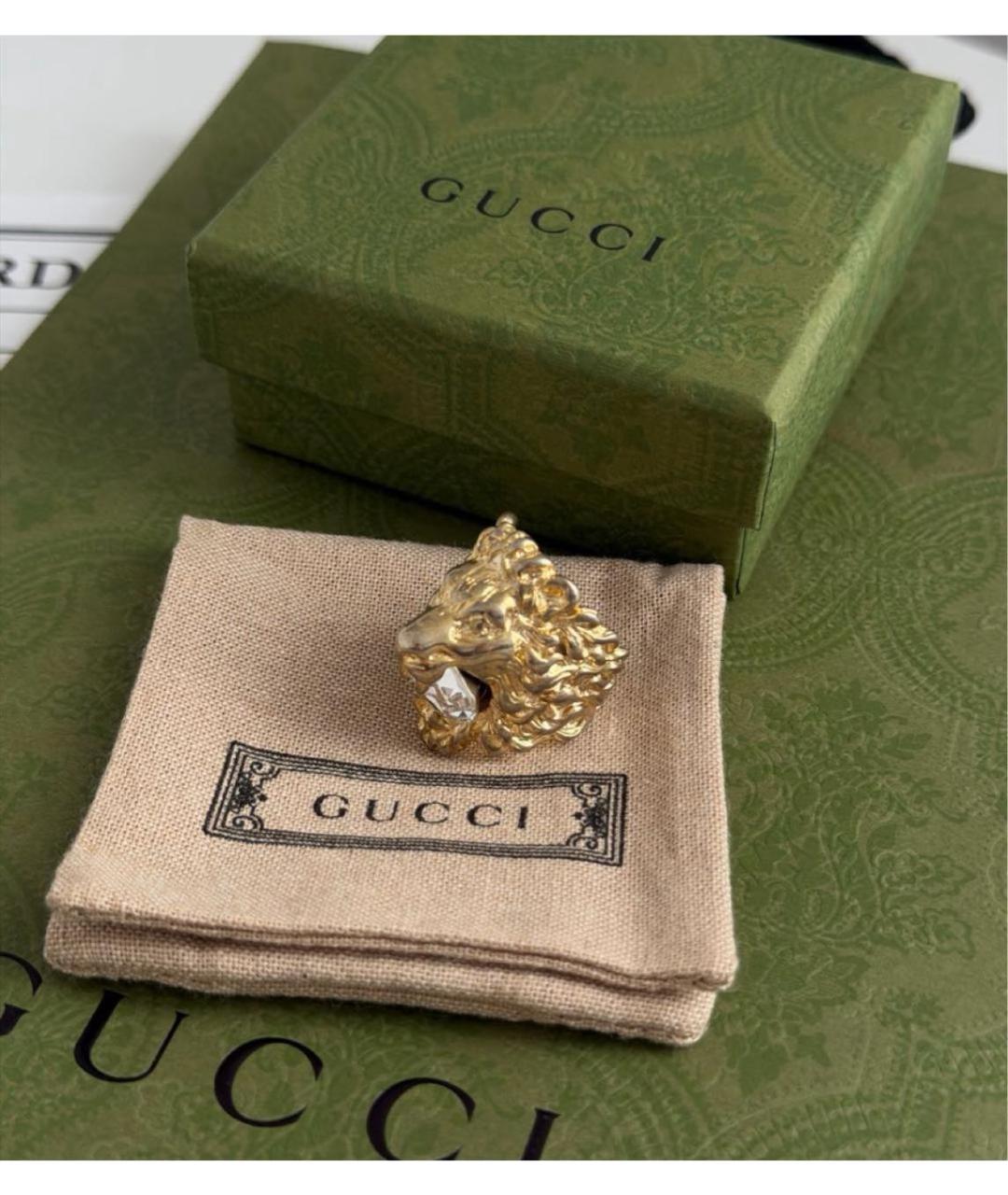 GUCCI Желтое кольцо, фото 2