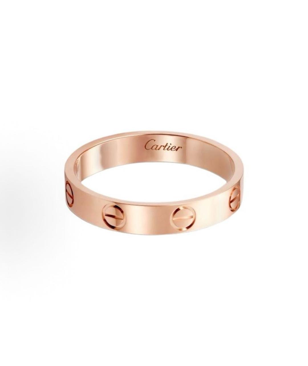 CARTIER Золотое кольцо из розового золота, фото 7