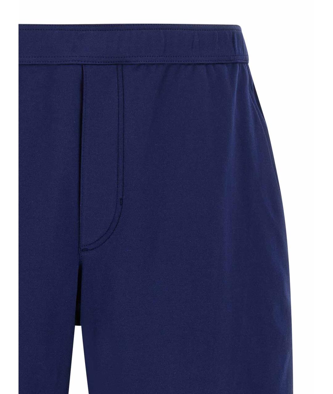 BRUNELLO CUCINELLI Синие хлопковые шорты, фото 3