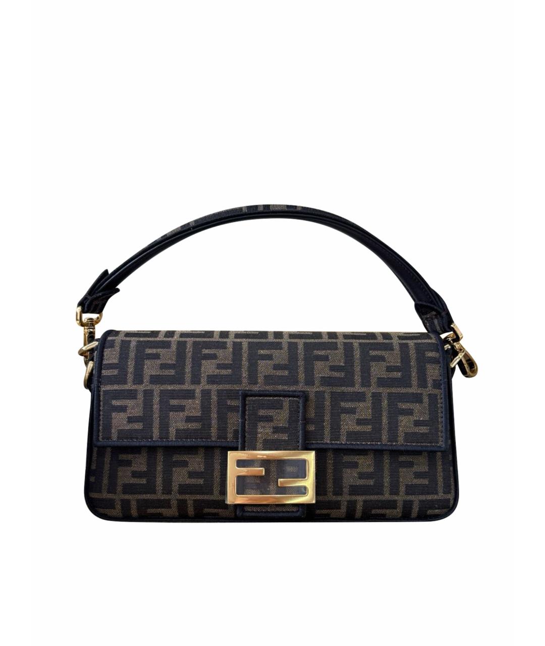 FENDI Коричневая сумка через плечо, фото 8