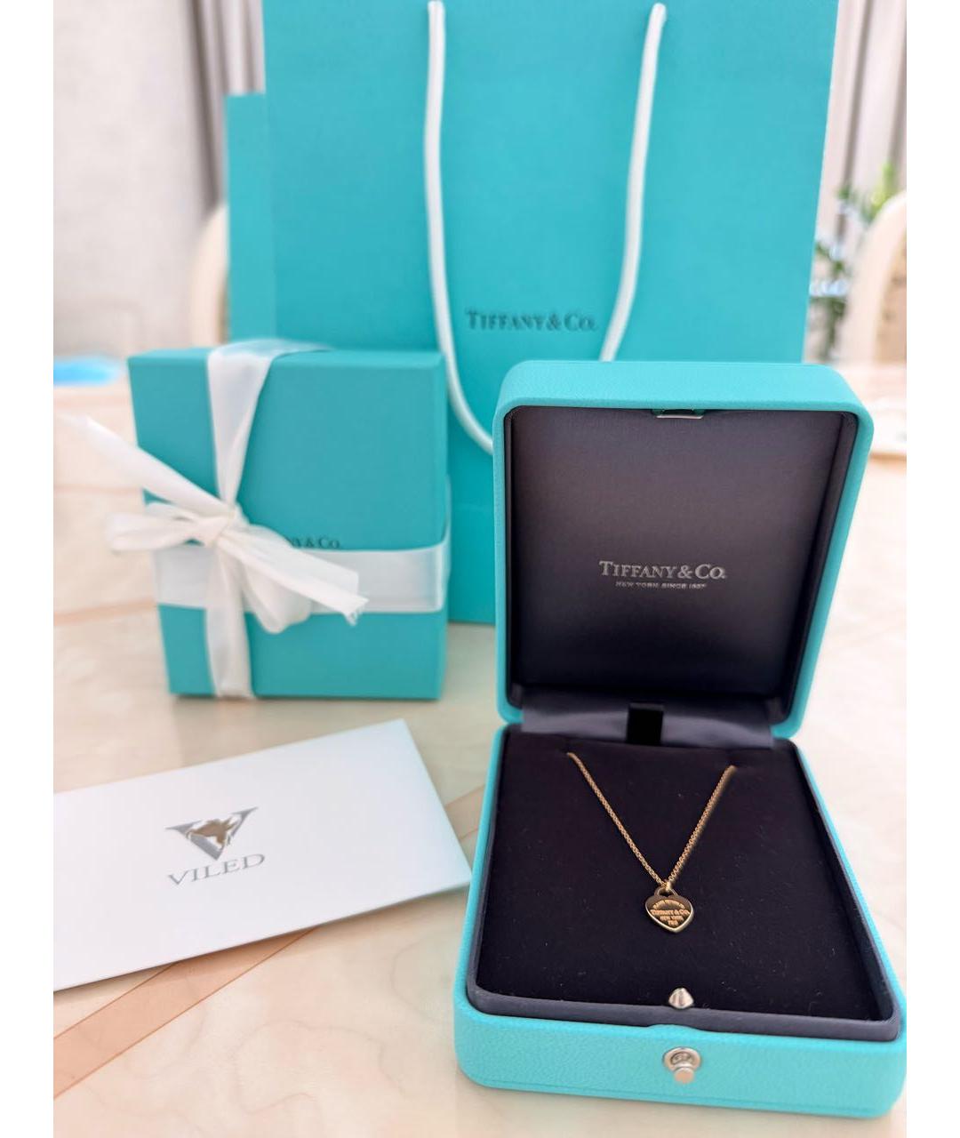 TIFFANY&CO Золотое колье из желтого золота, фото 3
