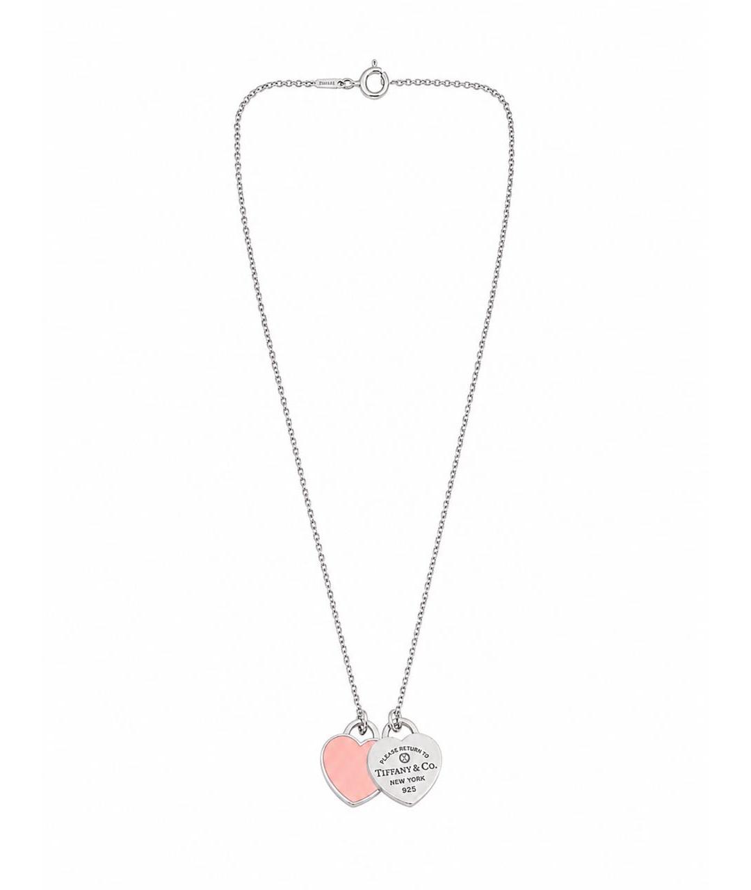 TIFFANY&CO Белое серебряное колье, фото 1