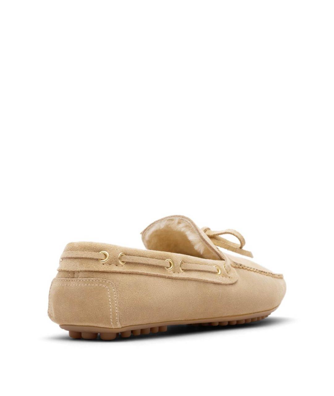 CAR SHOE Бежевые замшевые лоферы, фото 3