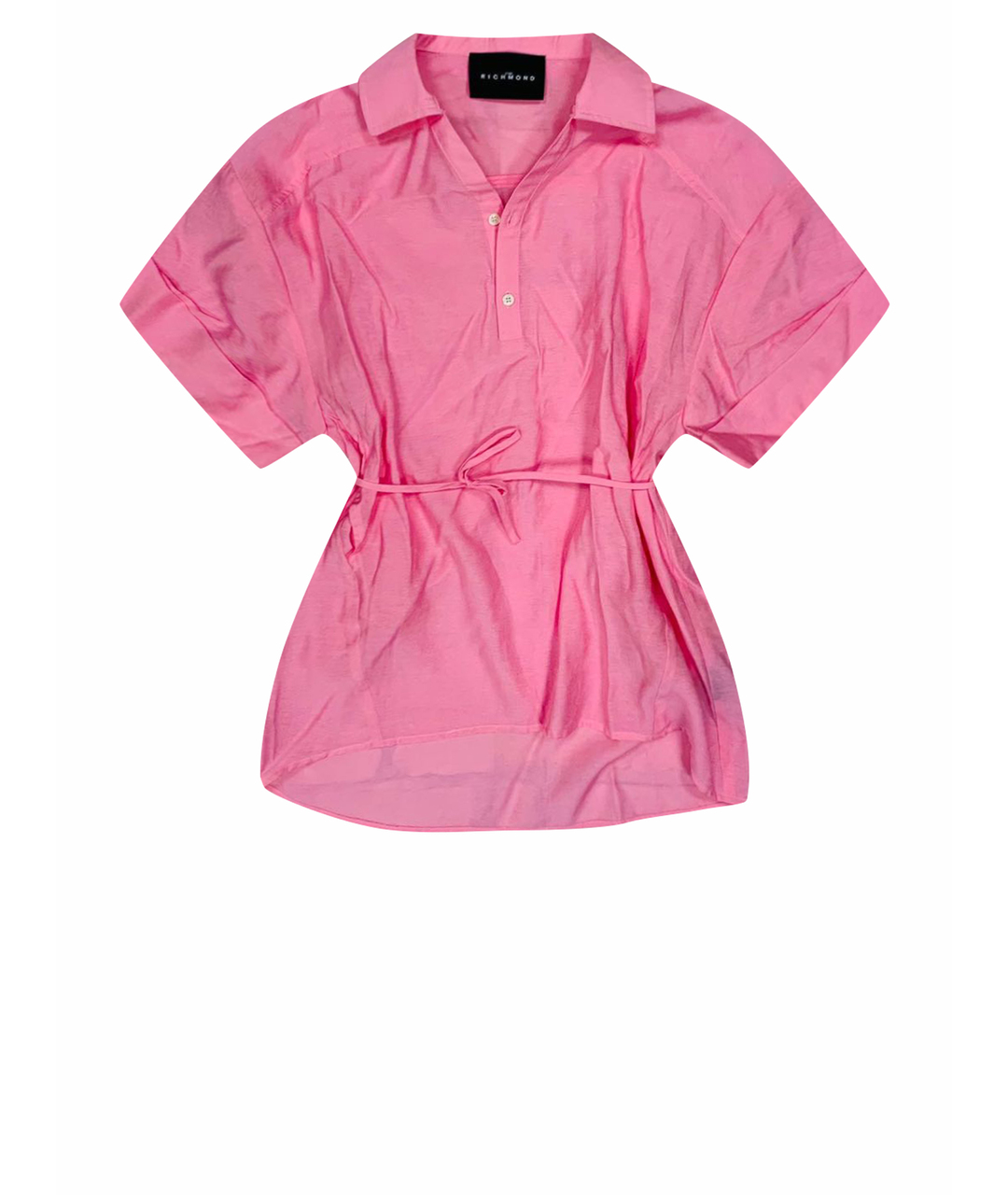 JOHN RICHMOND Розовая хлопковая рубашка/блузка, фото 1
