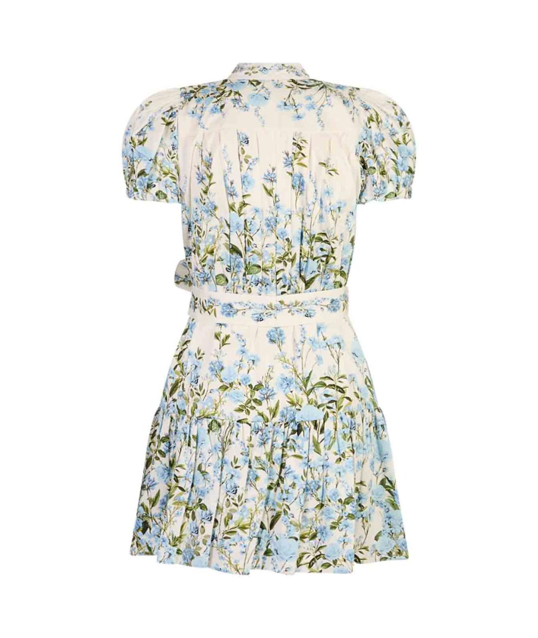 ALICE+OLIVIA Мульти хлопковое повседневное платье, фото 2