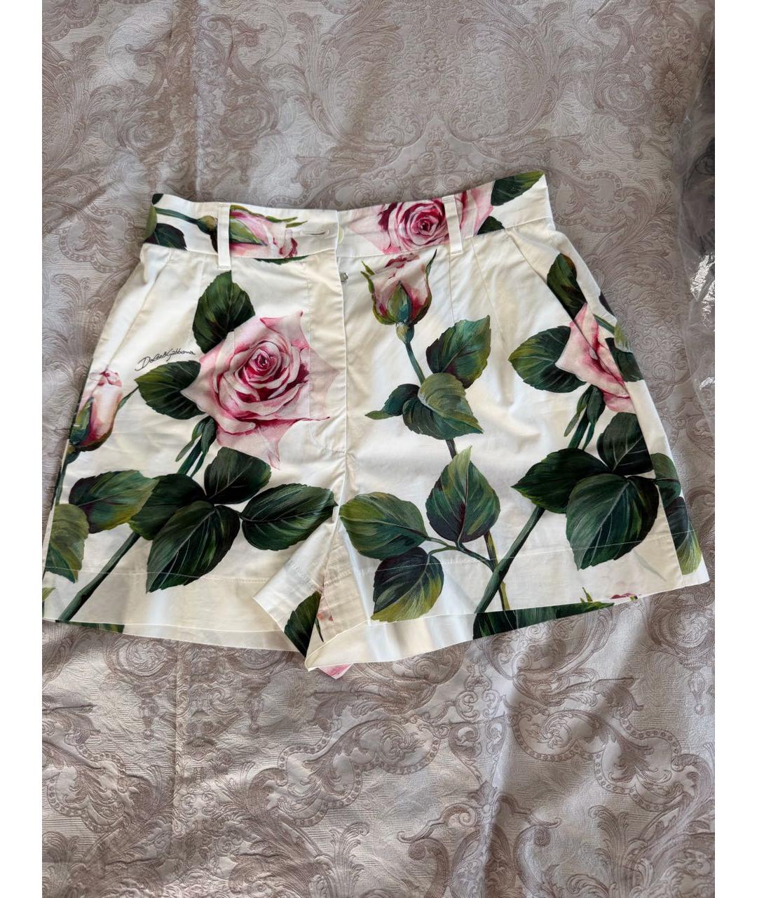 DOLCE&GABBANA Белые шорты, фото 5