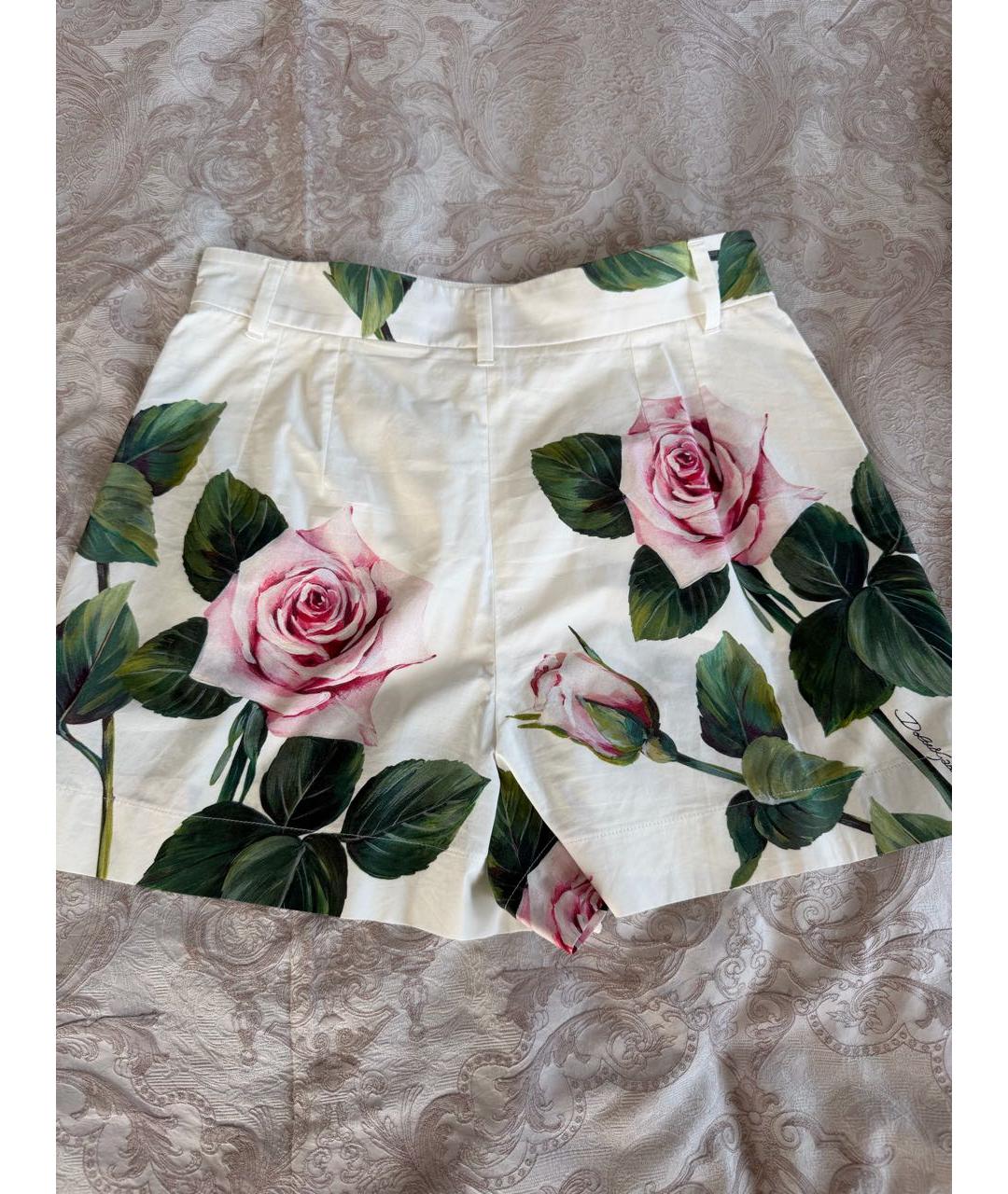 DOLCE&GABBANA Белые шорты, фото 2