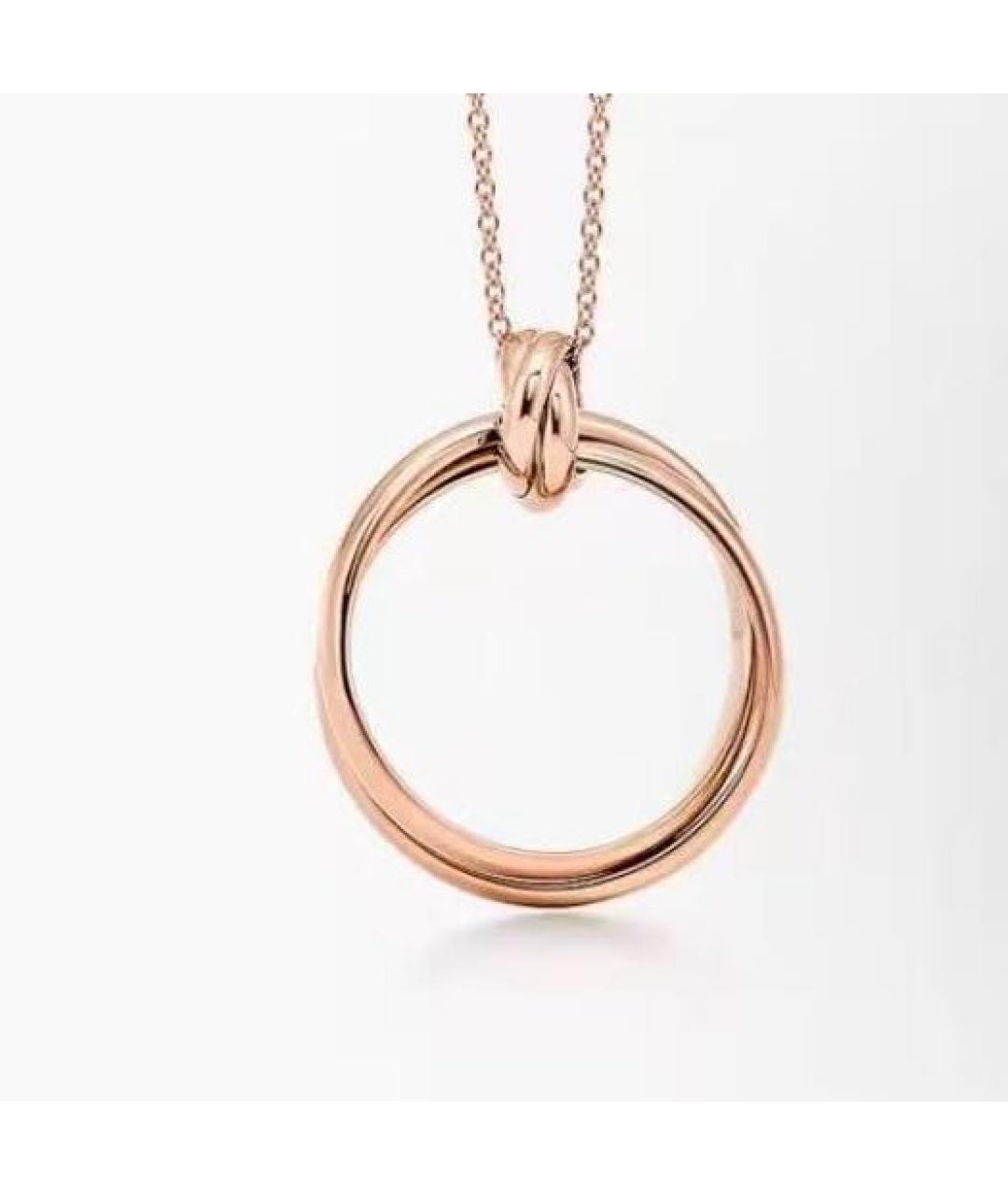 TIFFANY&CO Розовое колье из розового золота, фото 6