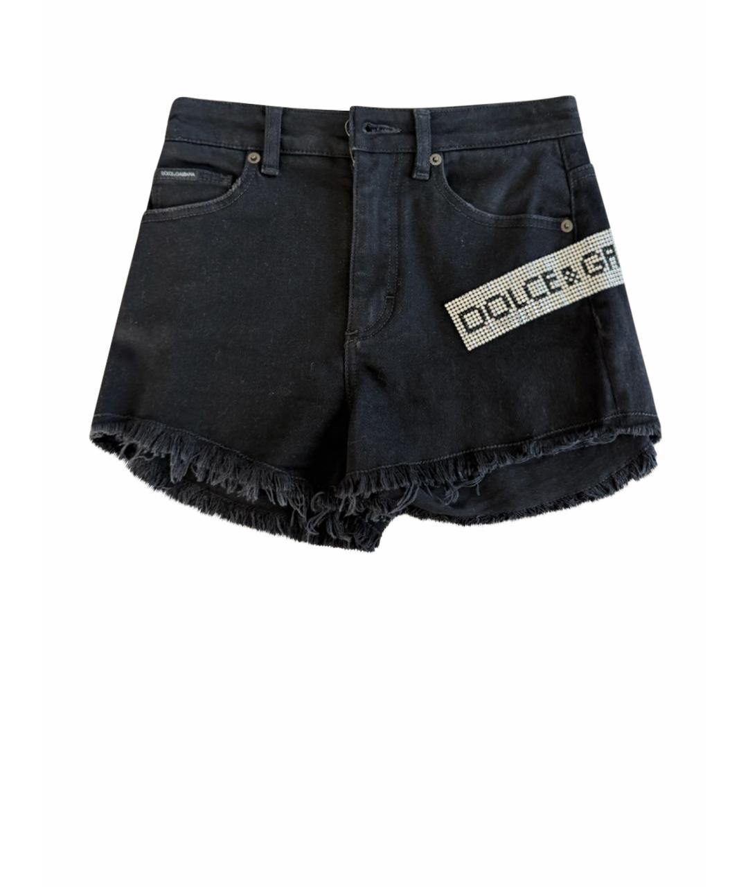 DOLCE&GABBANA Черные шорты, фото 1