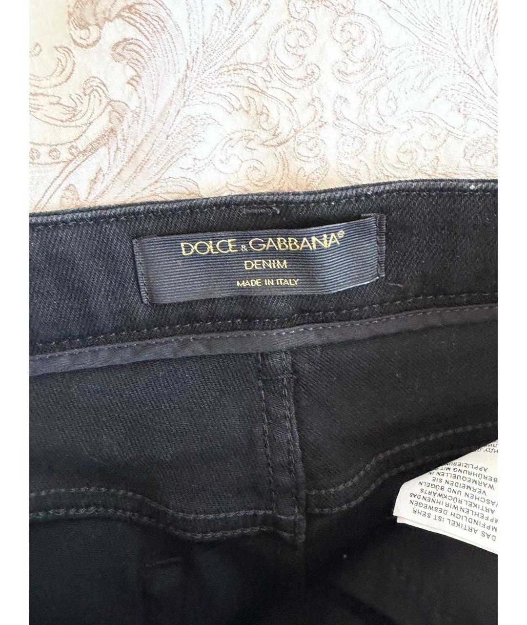 DOLCE&GABBANA Черные шорты, фото 4