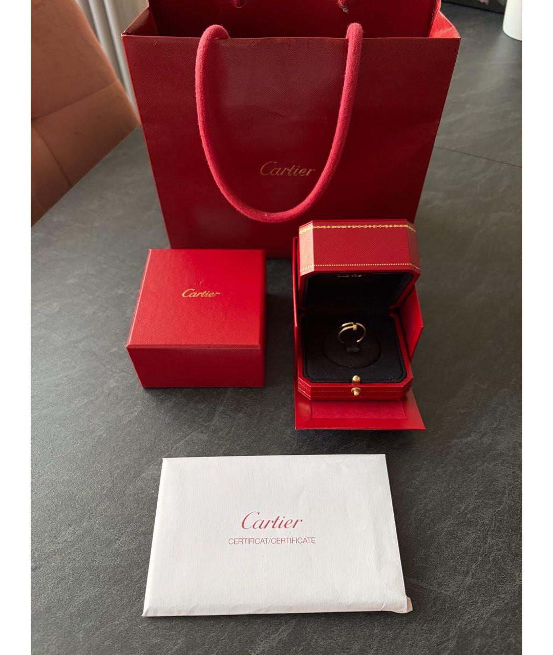 CARTIER Золотое кольцо из желтого золота, фото 2