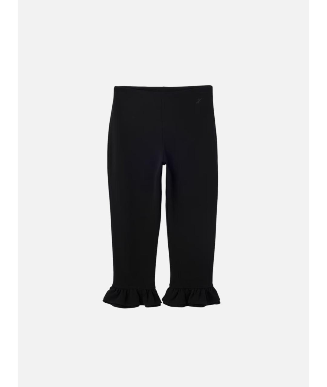 JACQUEMUS Черные вискозные бриджи, фото 1