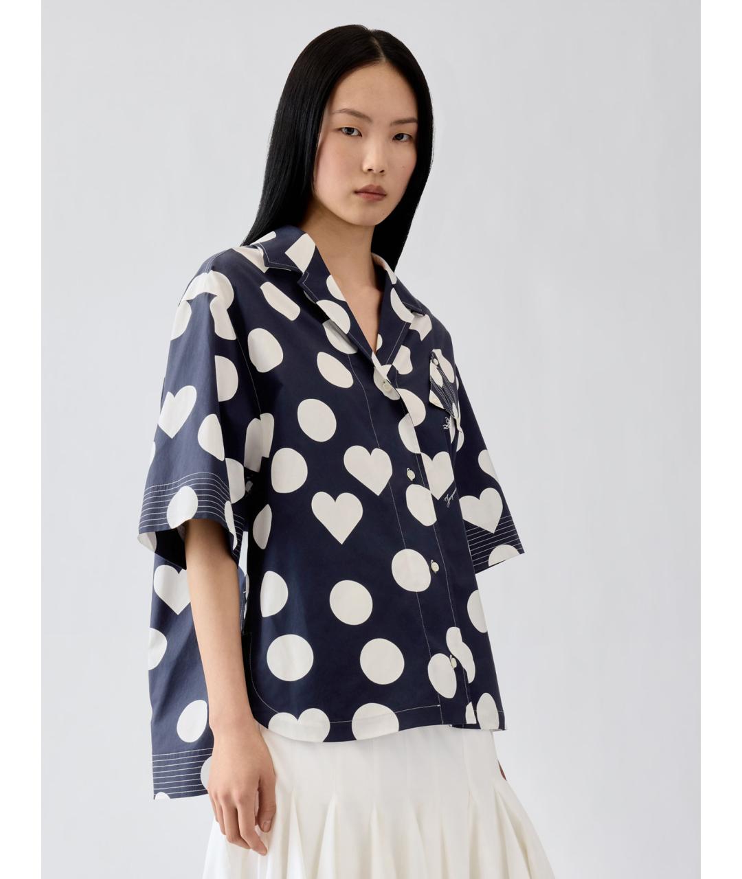 JACQUEMUS Мульти хлопковая рубашка, фото 3