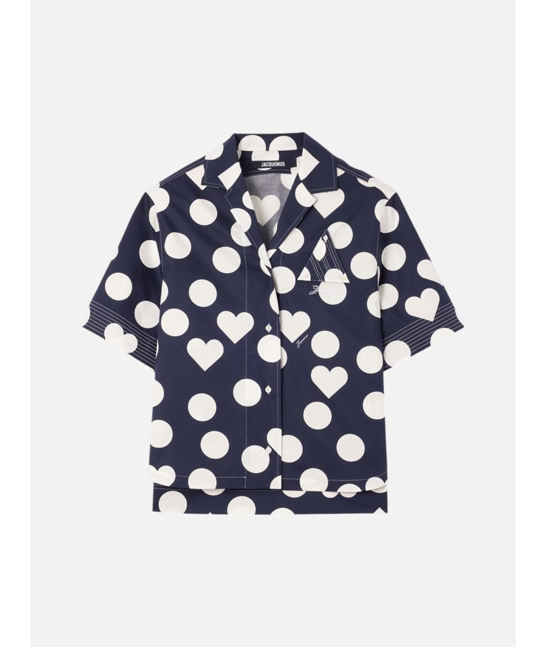JACQUEMUS Мульти хлопковая рубашка, фото 1