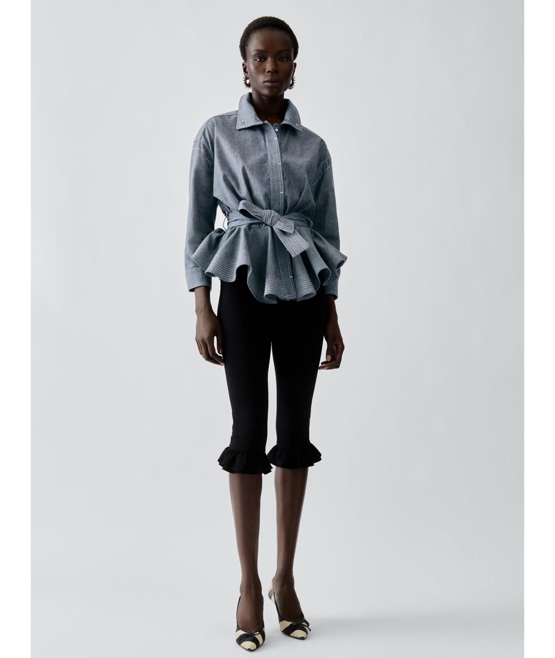 JACQUEMUS Синяя хлопковая куртка, фото 2