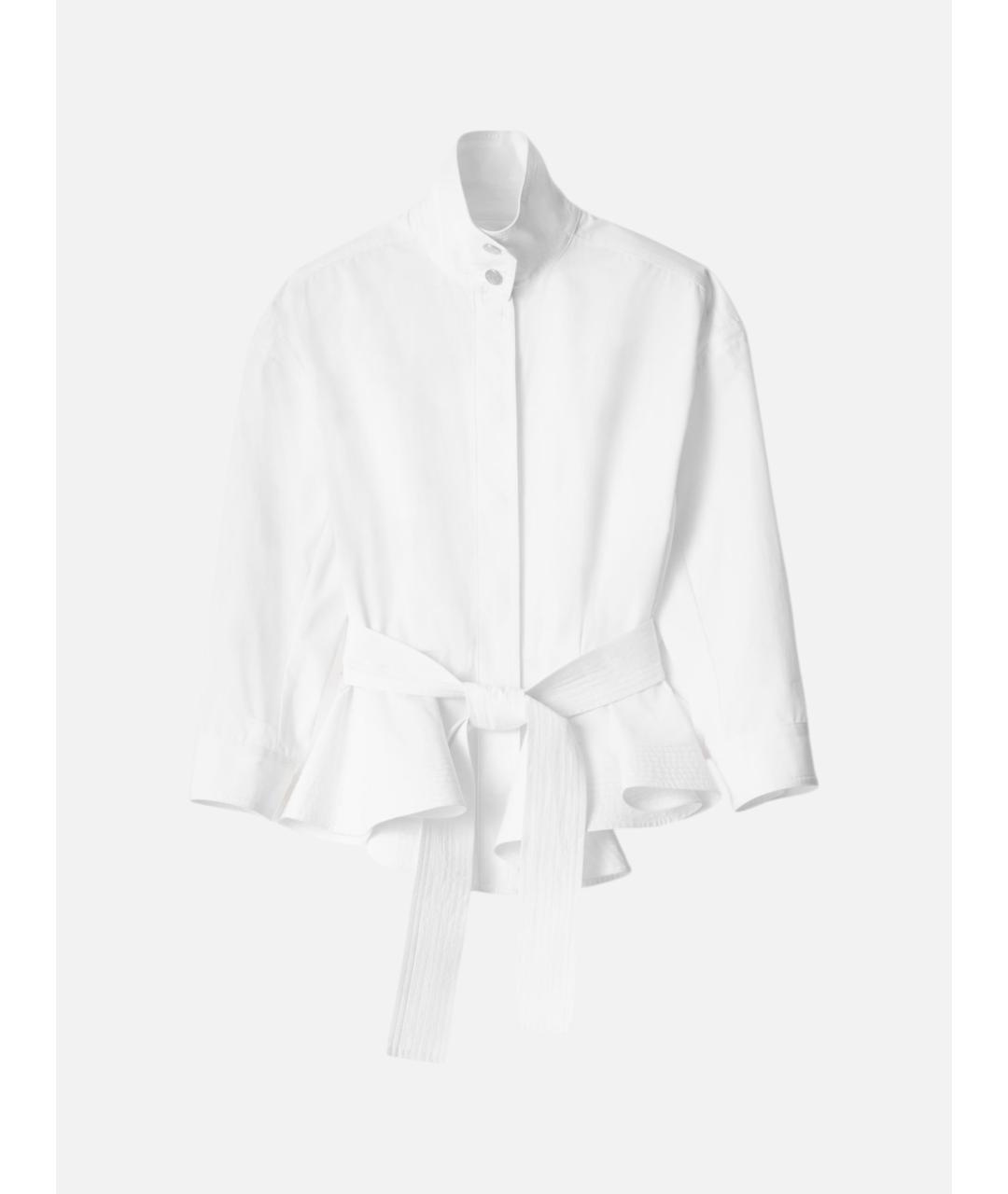 JACQUEMUS Белая хлопковая куртка, фото 6