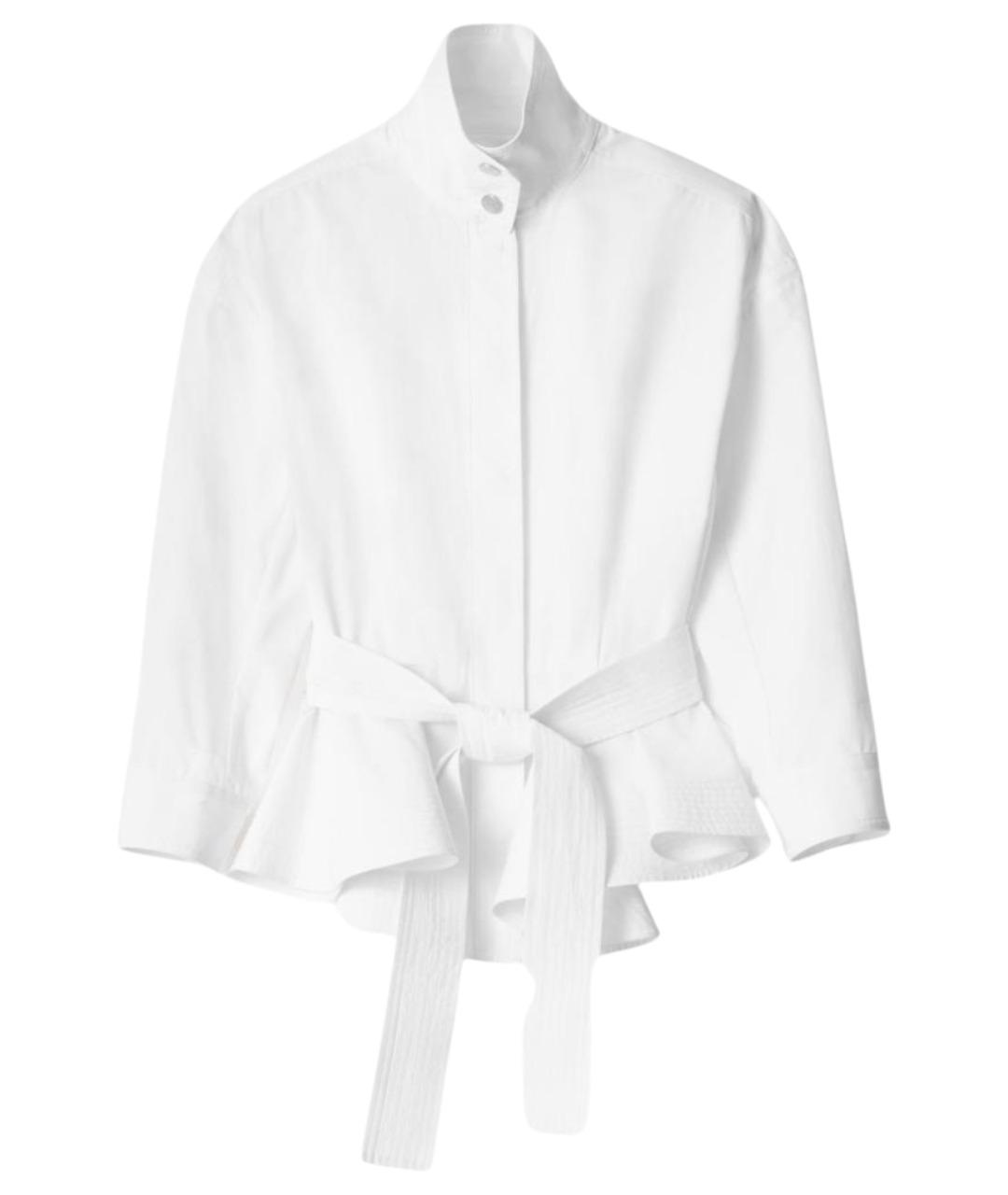 JACQUEMUS Белая хлопковая куртка, фото 1