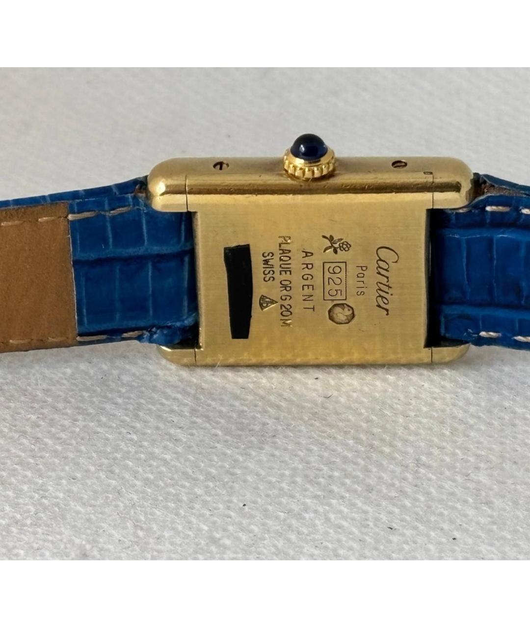 CARTIER Золотые позолоченные часы, фото 2