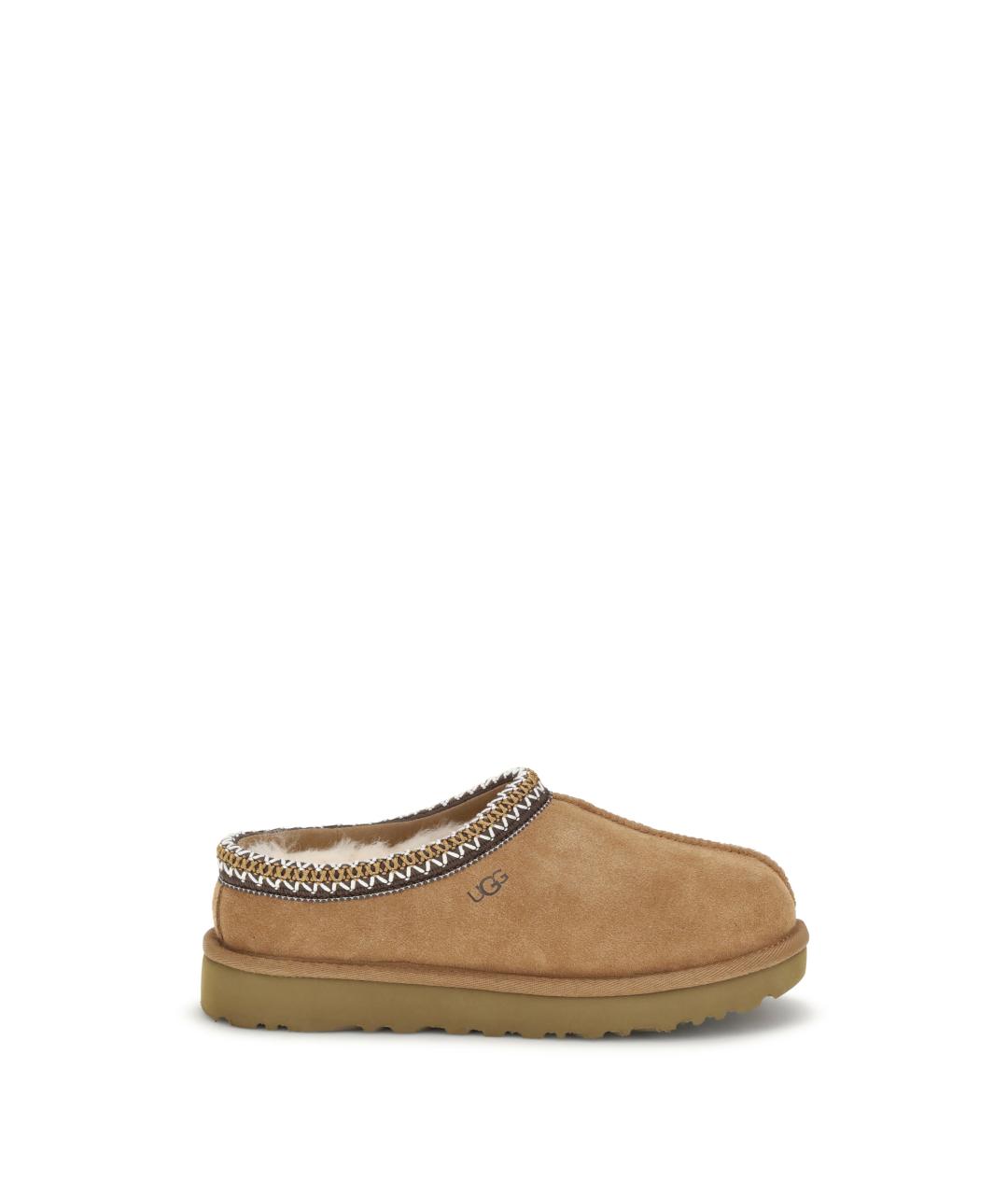 UGG Коричневые замшевые сабо, фото 1