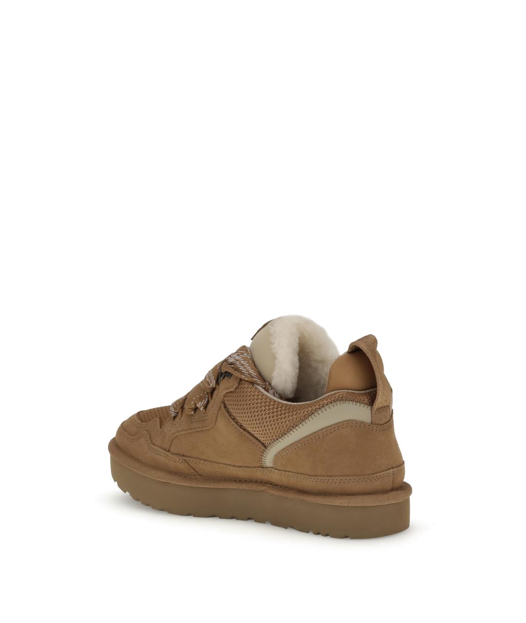UGG Коричневые замшевые ботинки, фото 3