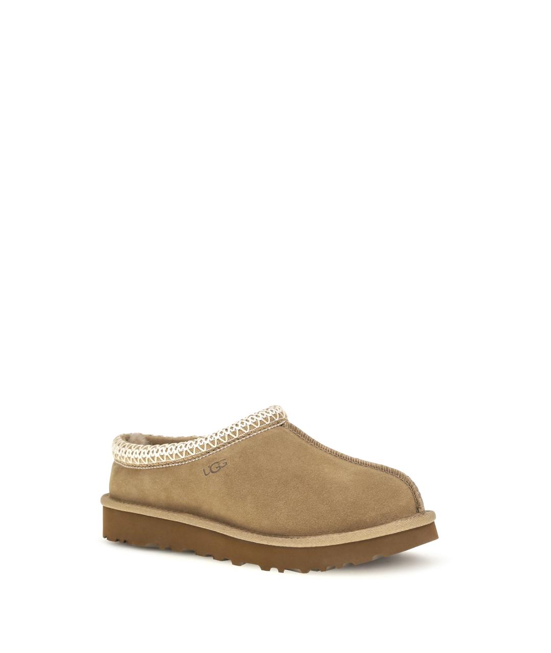 UGG Бежевые замшевые сабо, фото 2